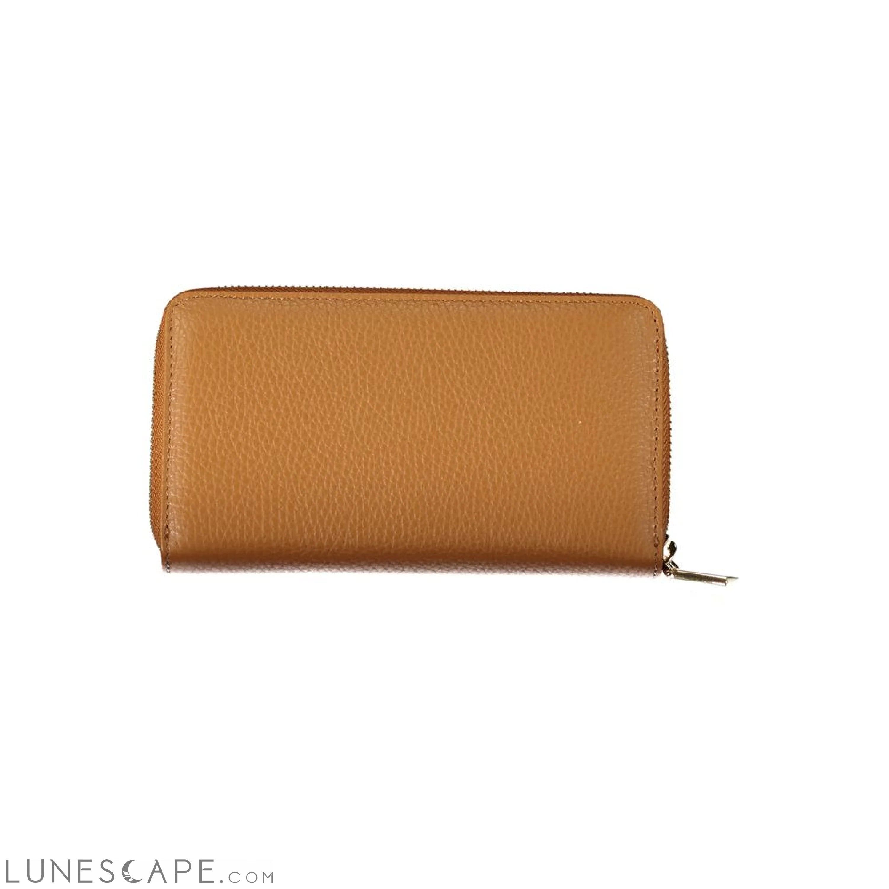 Coccinelle Brown Leather Wallet LUNESCAPE