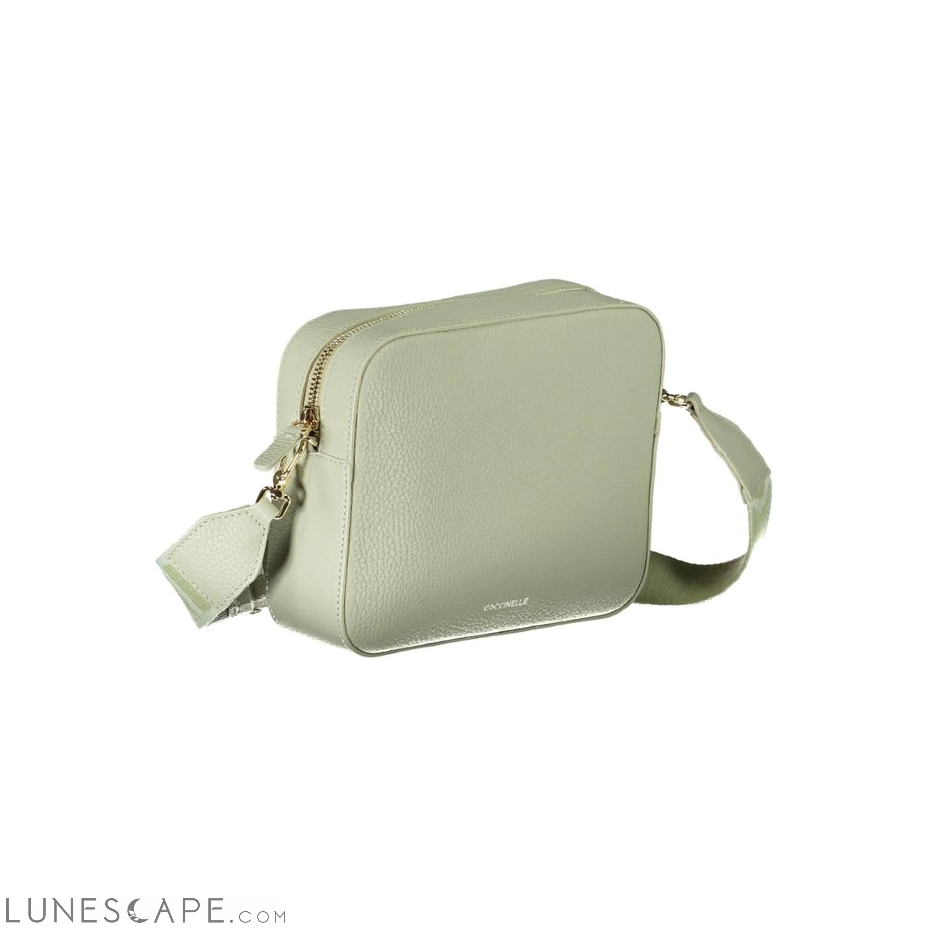 Coccinelle Green Leather Handbag LUNESCAPE