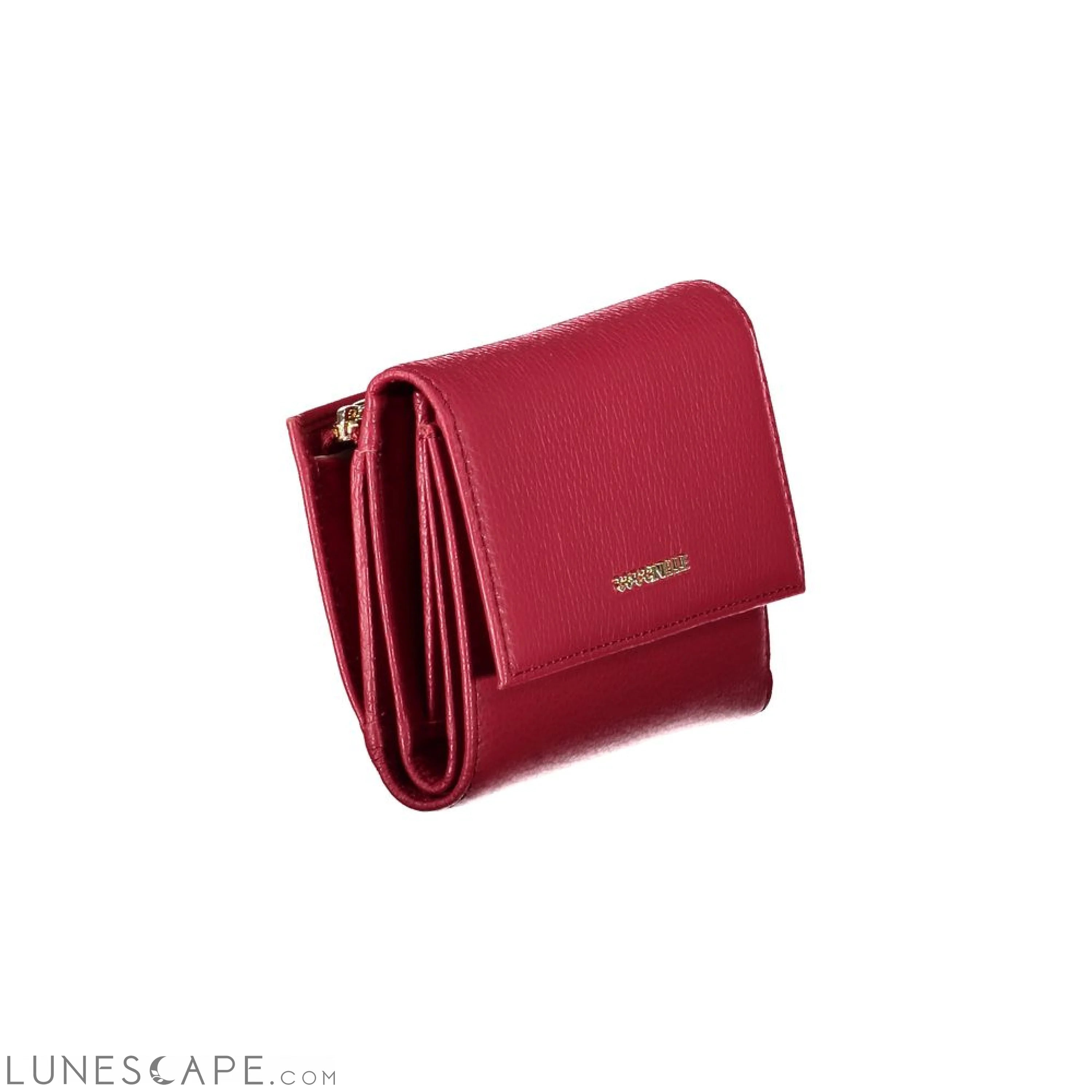 Coccinelle Red Leather Women Wallet LUNESCAPE