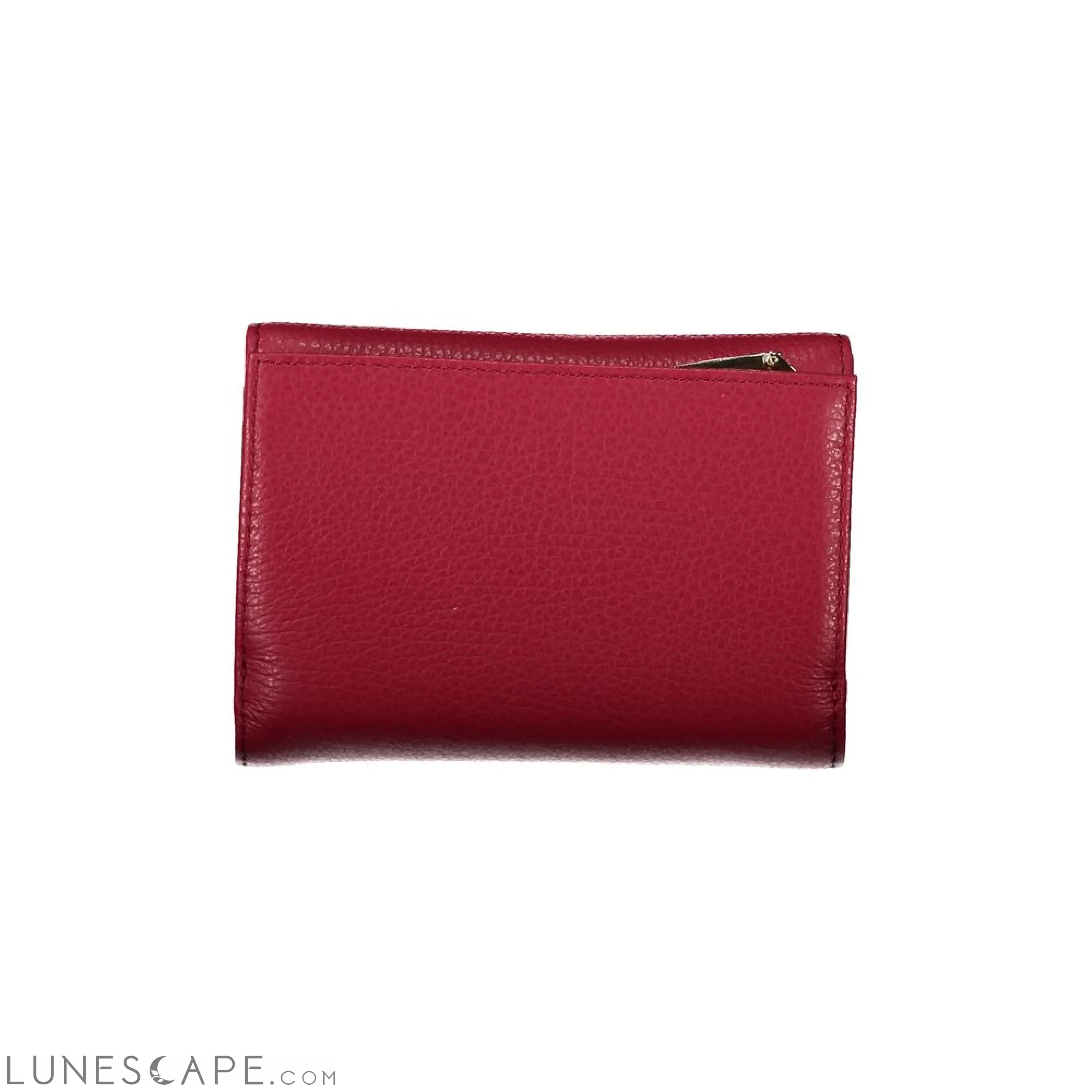 Coccinelle Red Leather Women Wallet LUNESCAPE