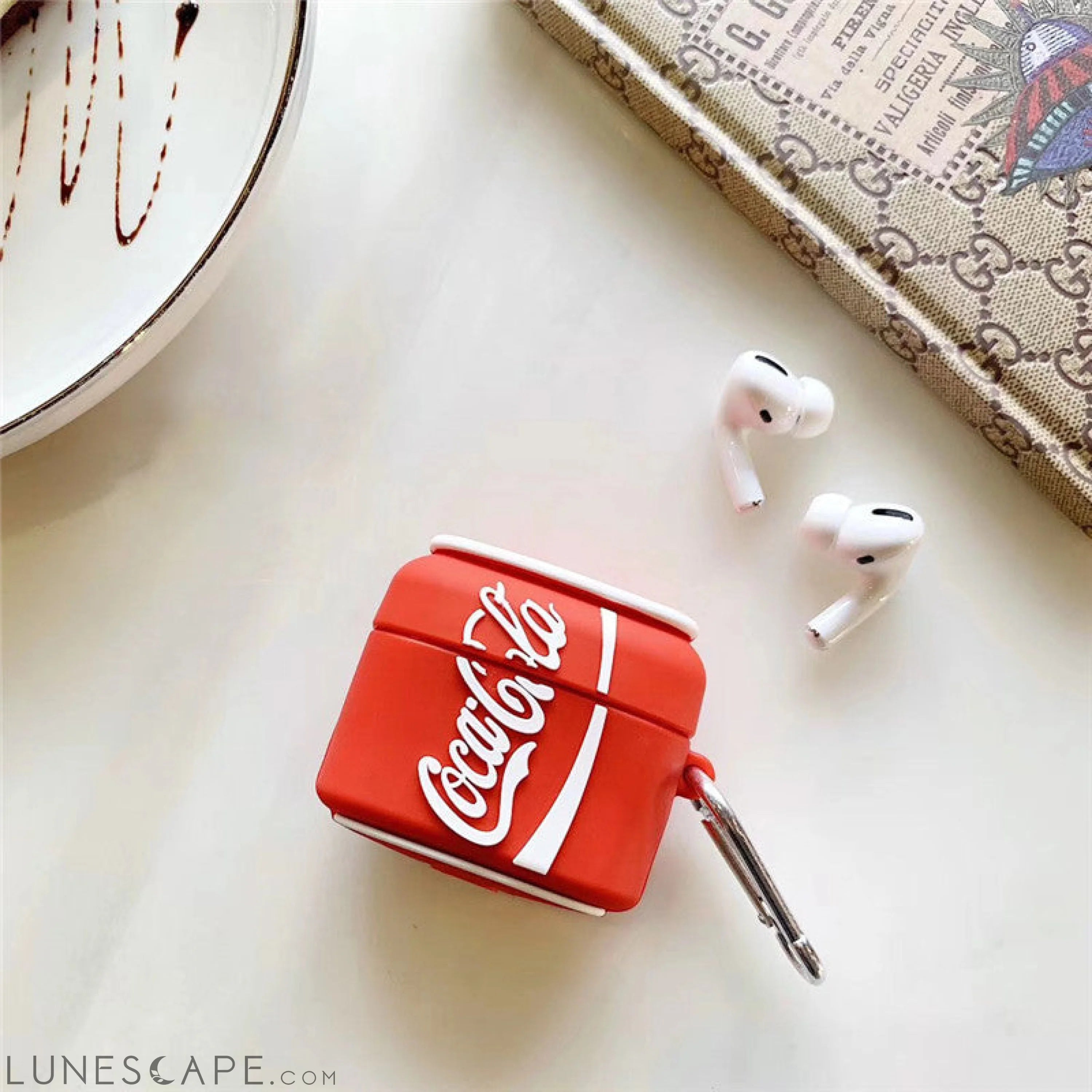 Coco cola Silicone AirPods Case LUNESCAPE