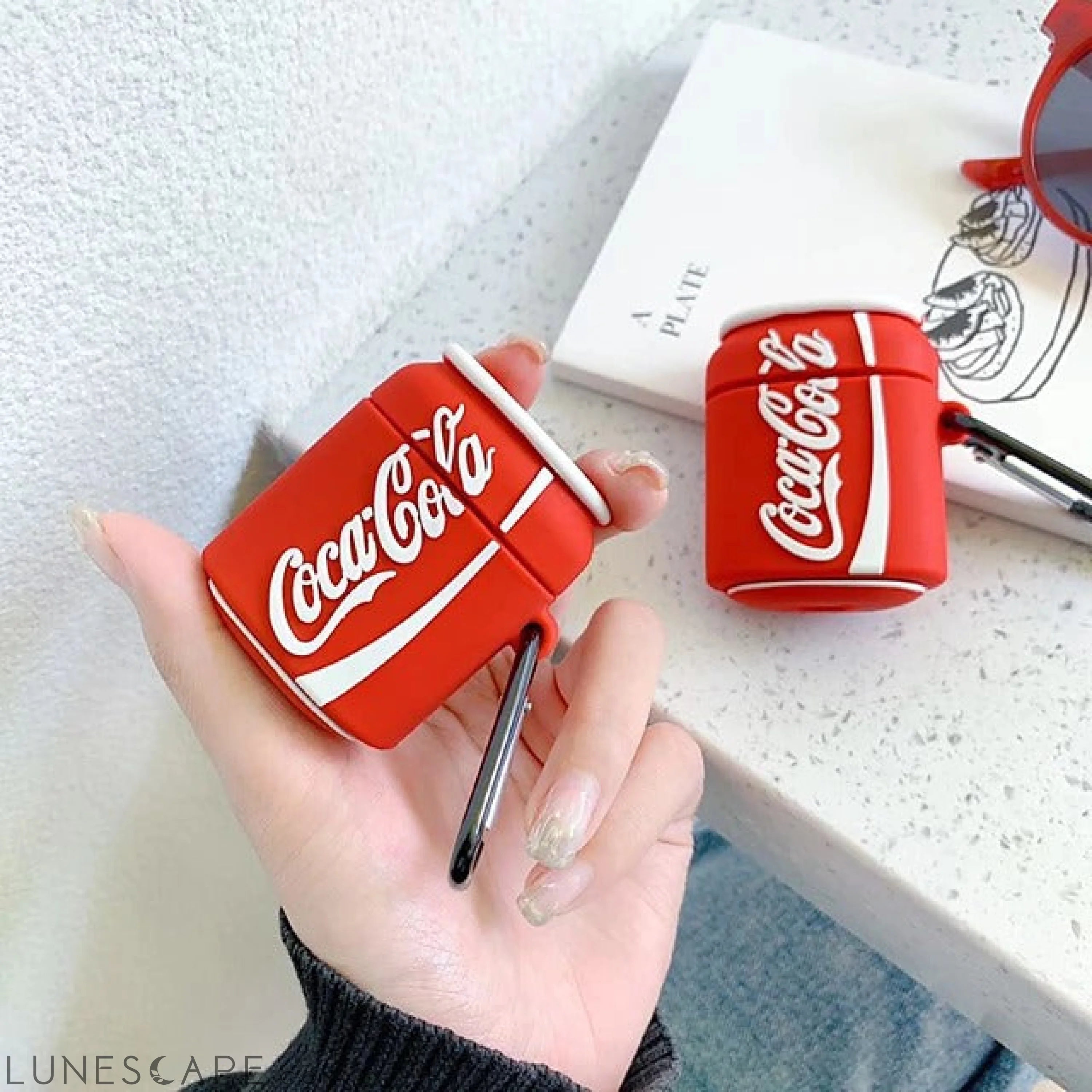Coco cola Silicone AirPods Case LUNESCAPE