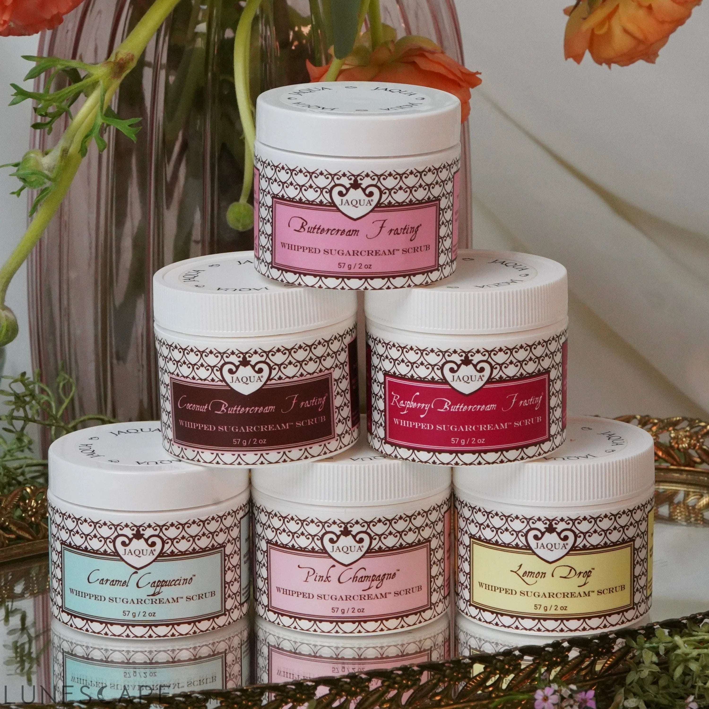 Coconut Buttercream Frosting Travel Size Sugar Scrub LUNESCAPE