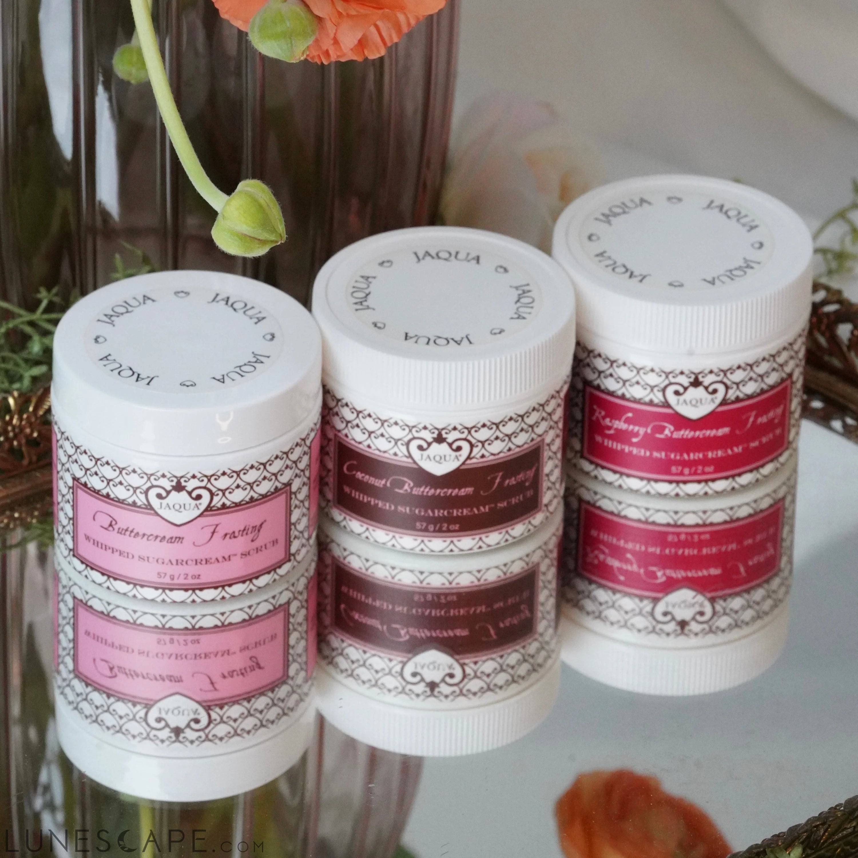 Coconut Buttercream Frosting Travel Size Sugar Scrub LUNESCAPE