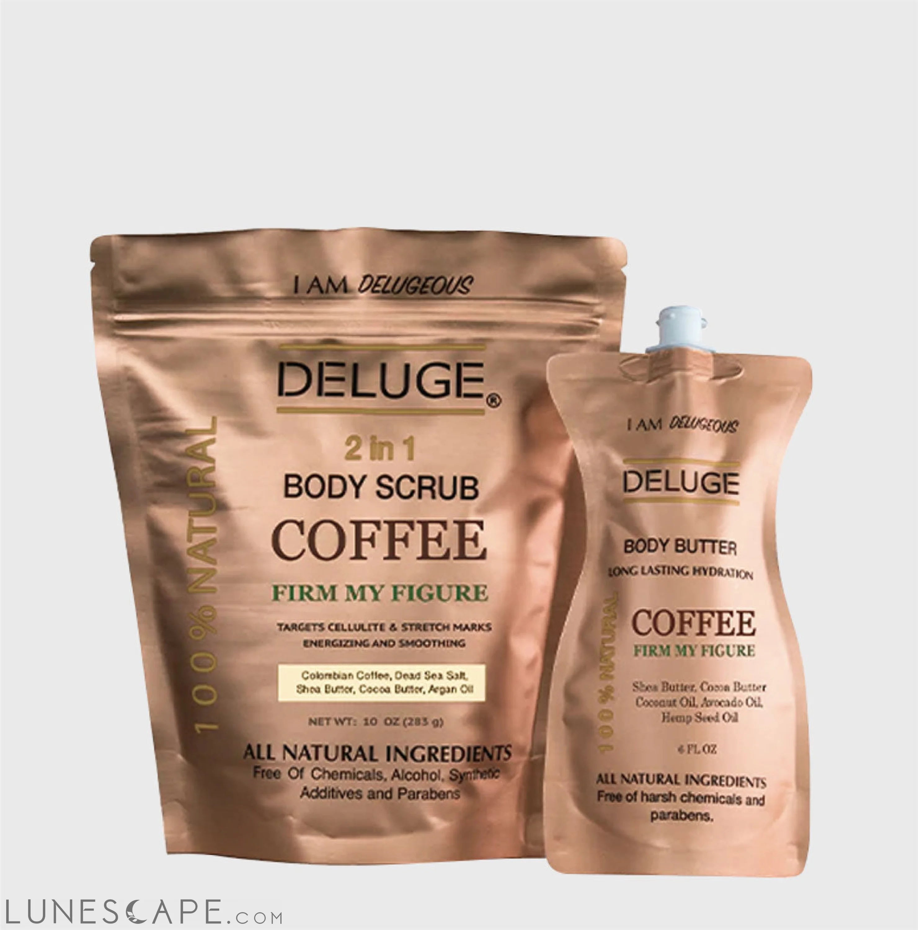 Coffee Scrub and Coffee Butter LUNESCAPE