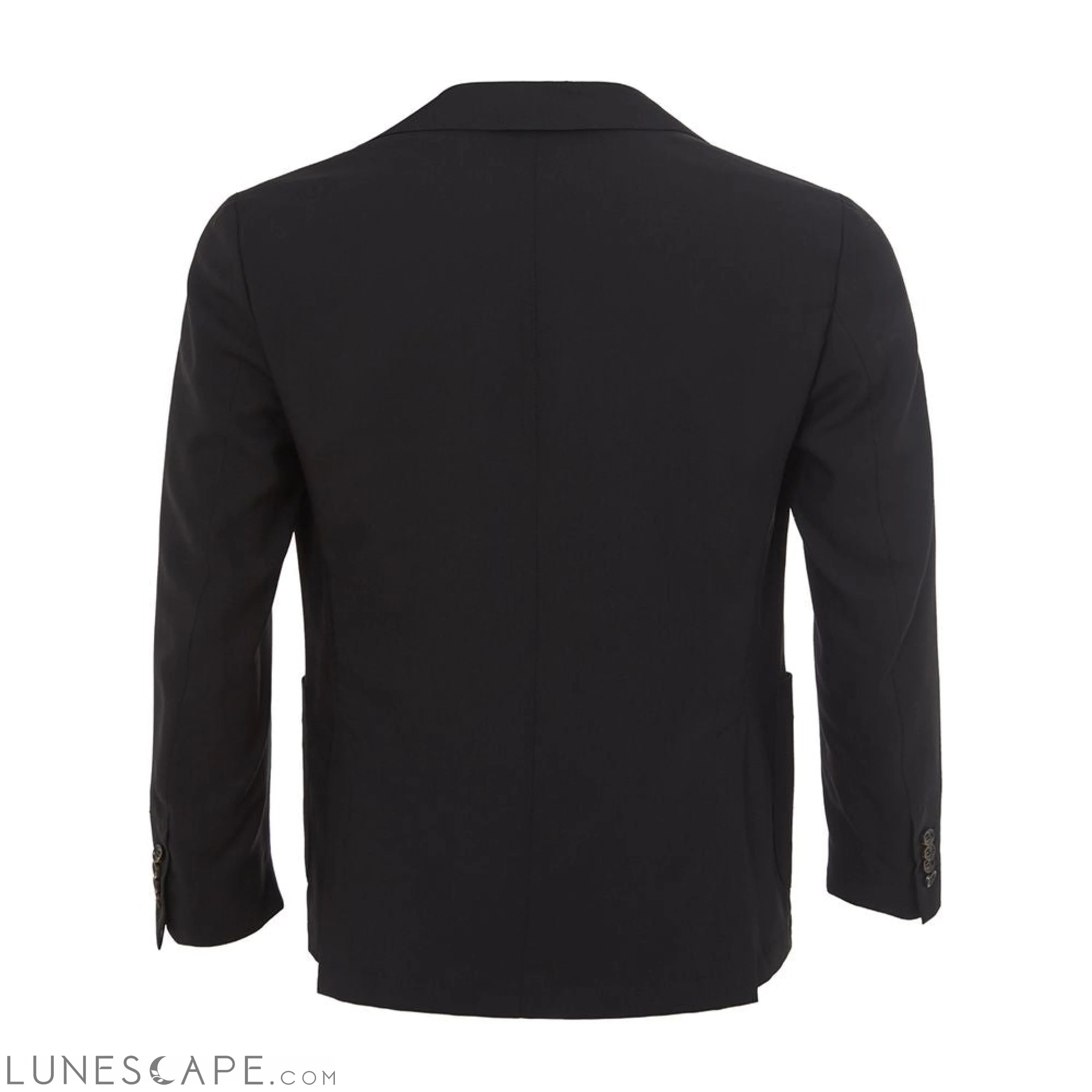 Colombo Elegant Cashmere Black Jacket LUNESCAPE