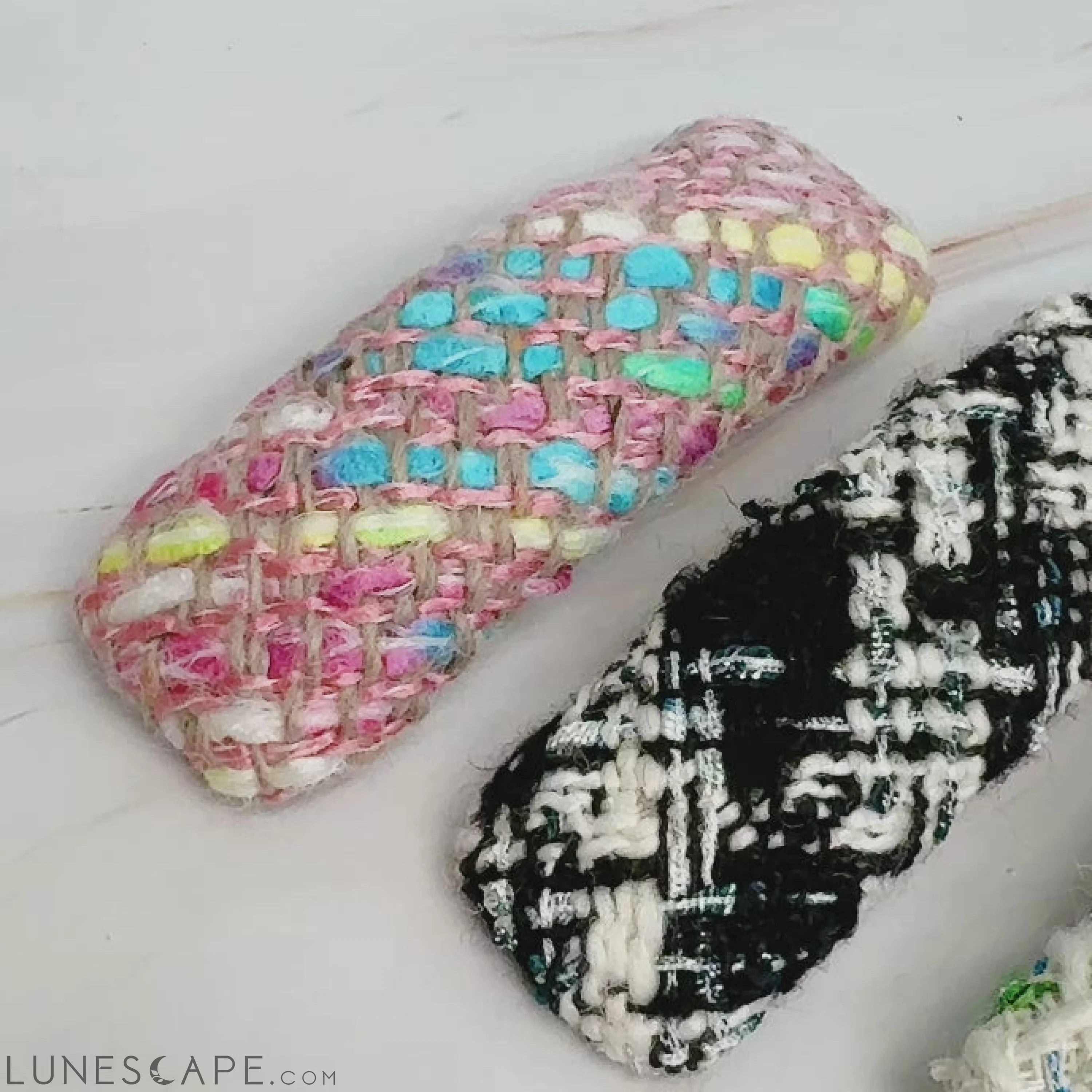 Color Breeze Tweed Hair Clip Set of 3 LUNESCAPE