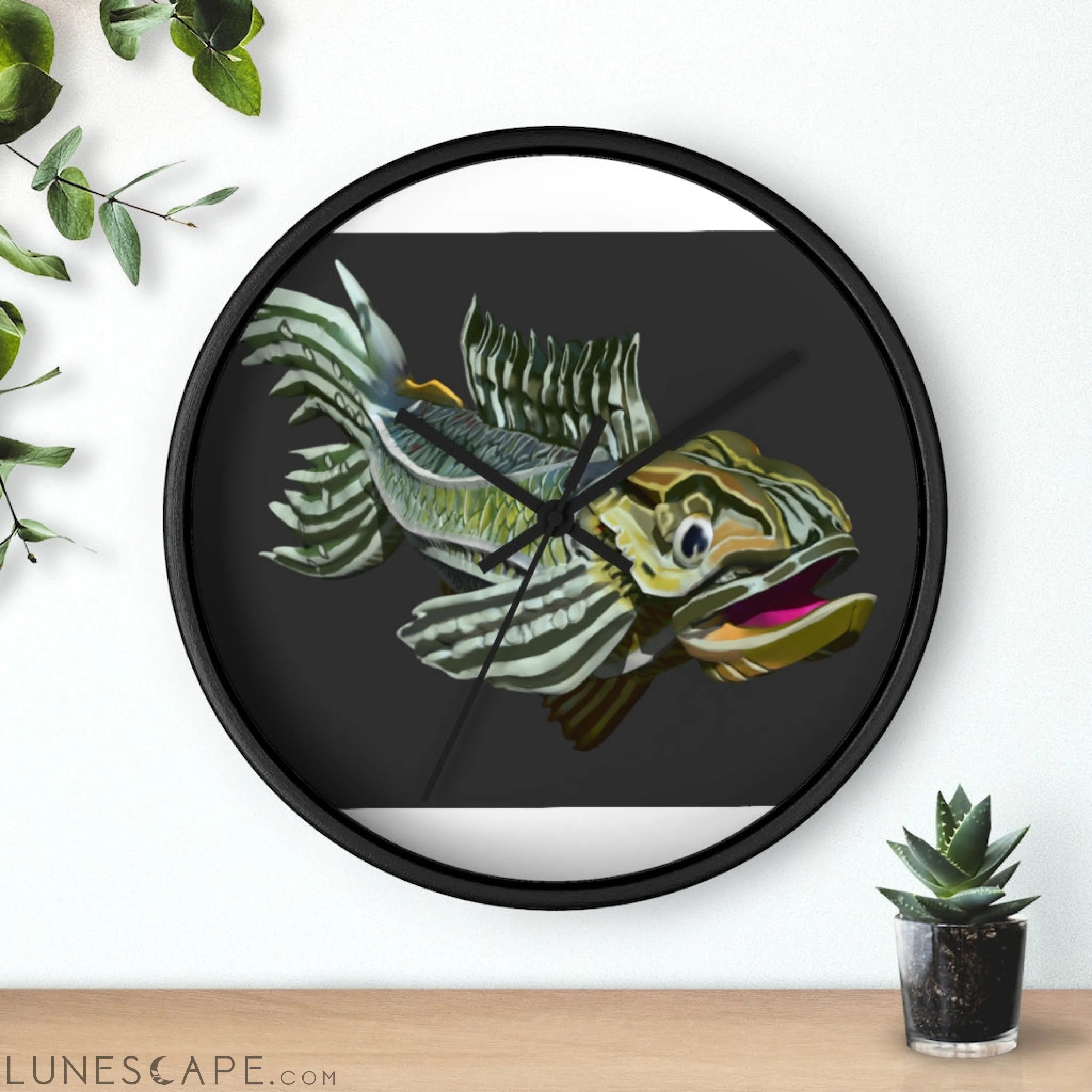 Colorful Fish Wall clock T-shirts