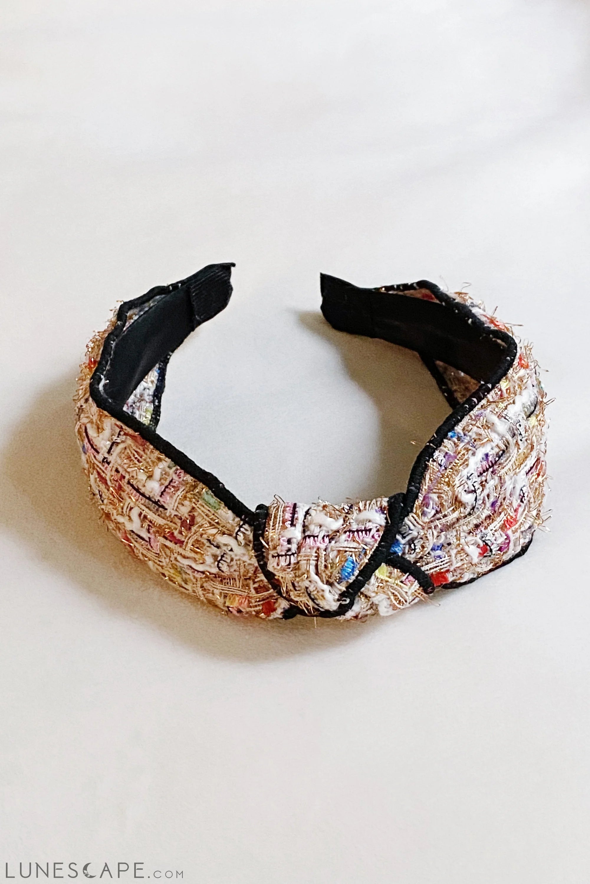 Colorful Tweed Headband LUNESCAPE