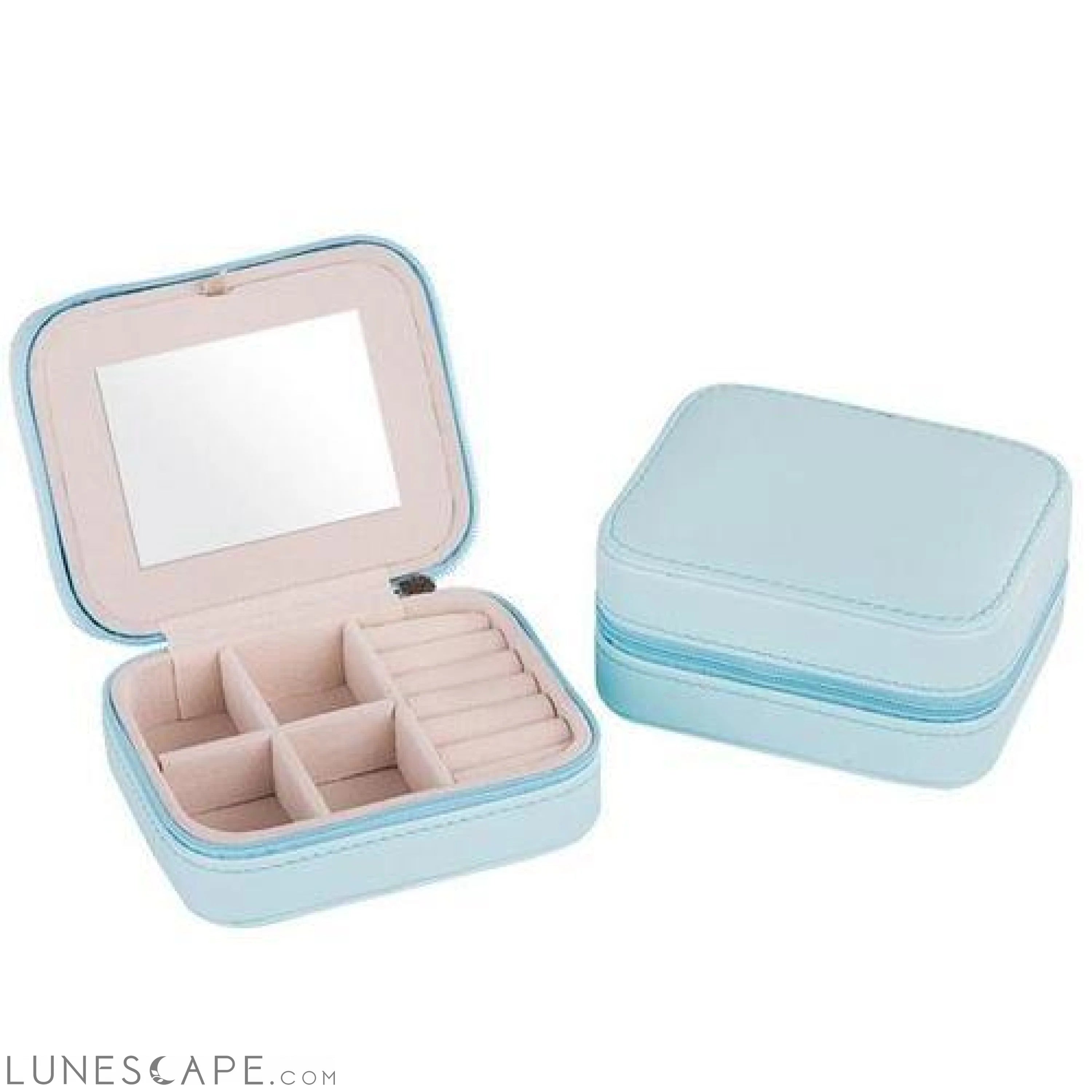 Compact Velvet Jewelry Case LUNESCAPE