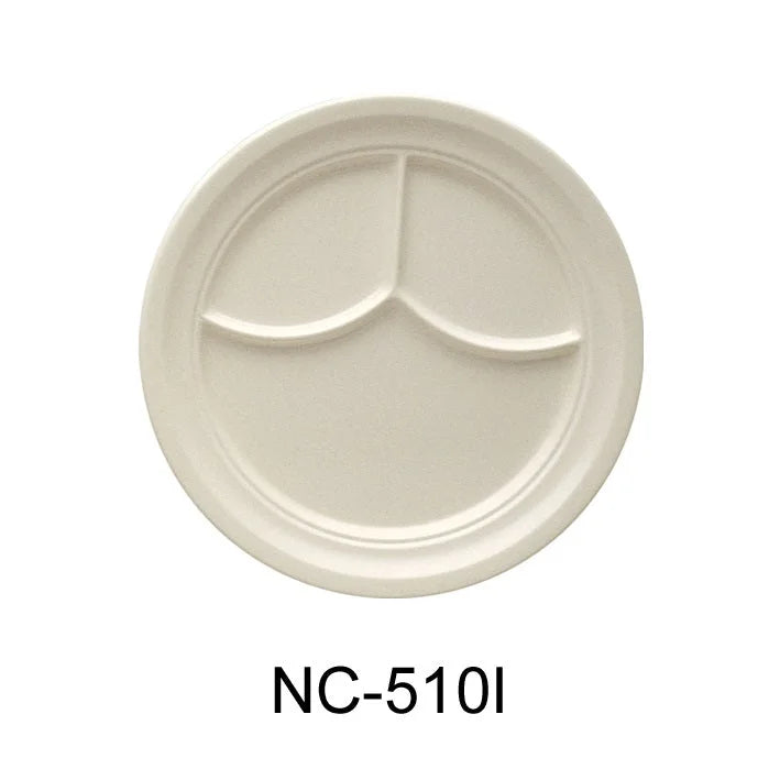 Compartment Collection 3-Compartment Dinner Plate LUNESCAPE