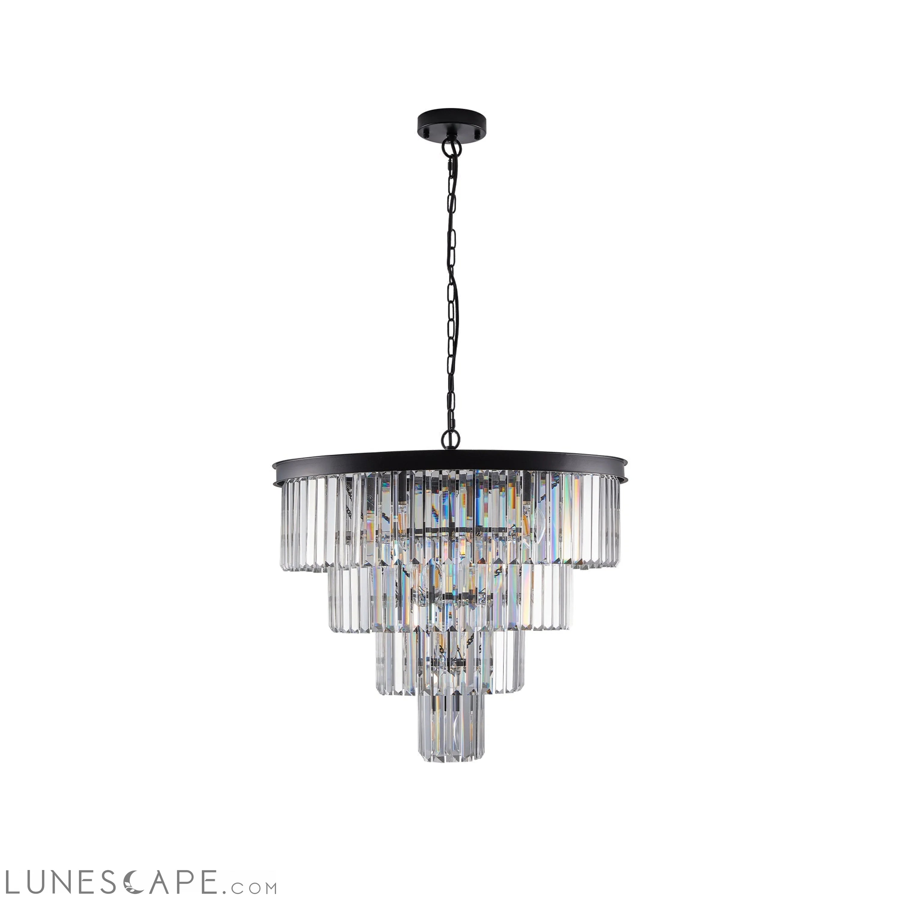 Contemporary Crystal Modern Chandeliers Crystal Ceiling Chandelier 4 LUNESCAPE