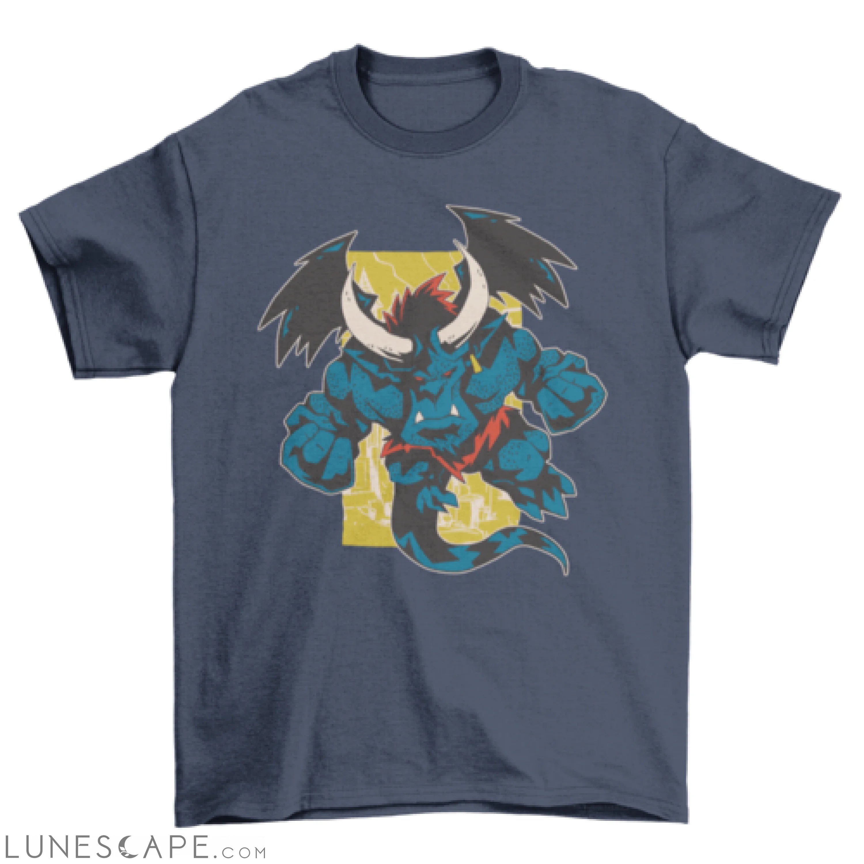 Cool gargoyle t-shirt LUNESCAPE