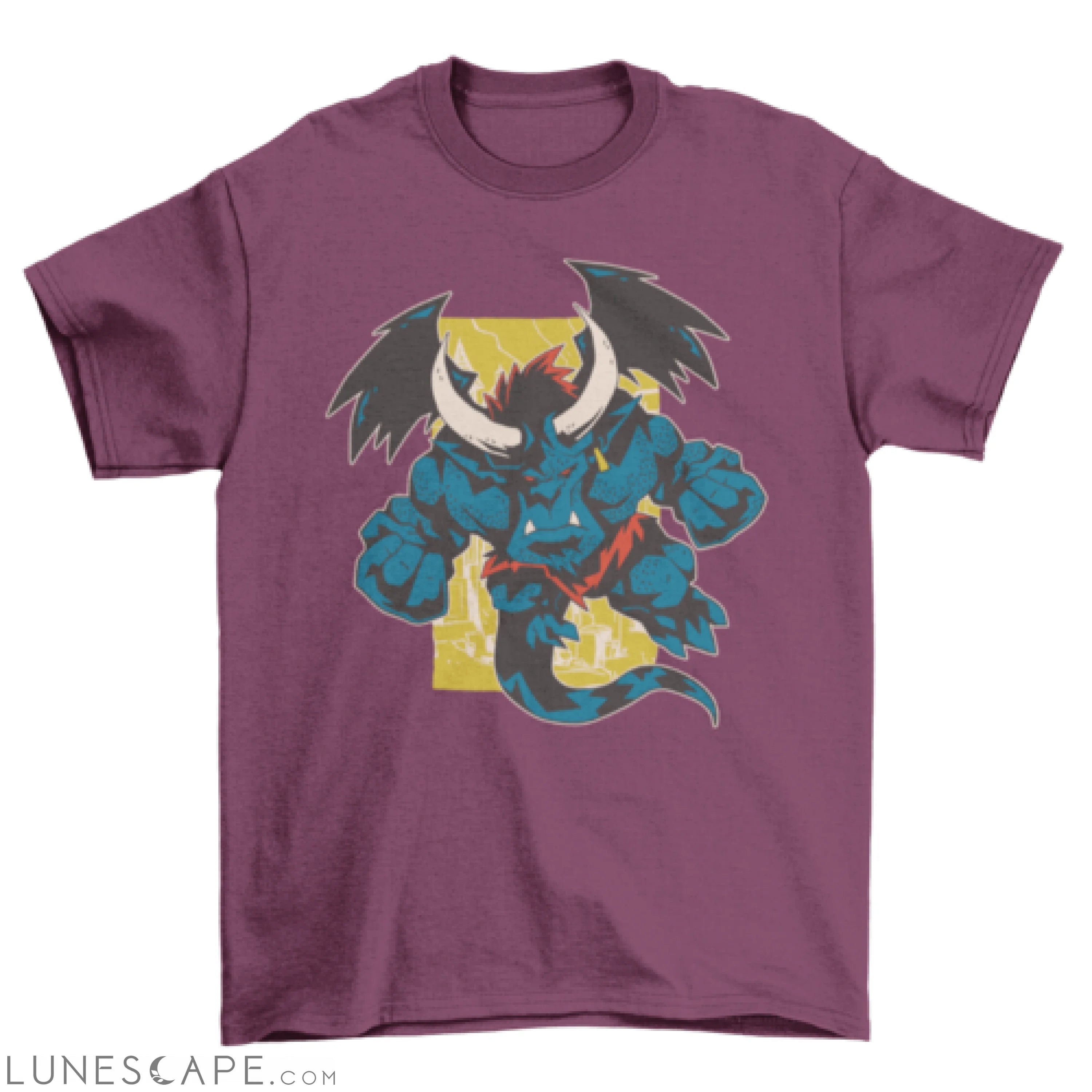 Cool gargoyle t-shirt LUNESCAPE