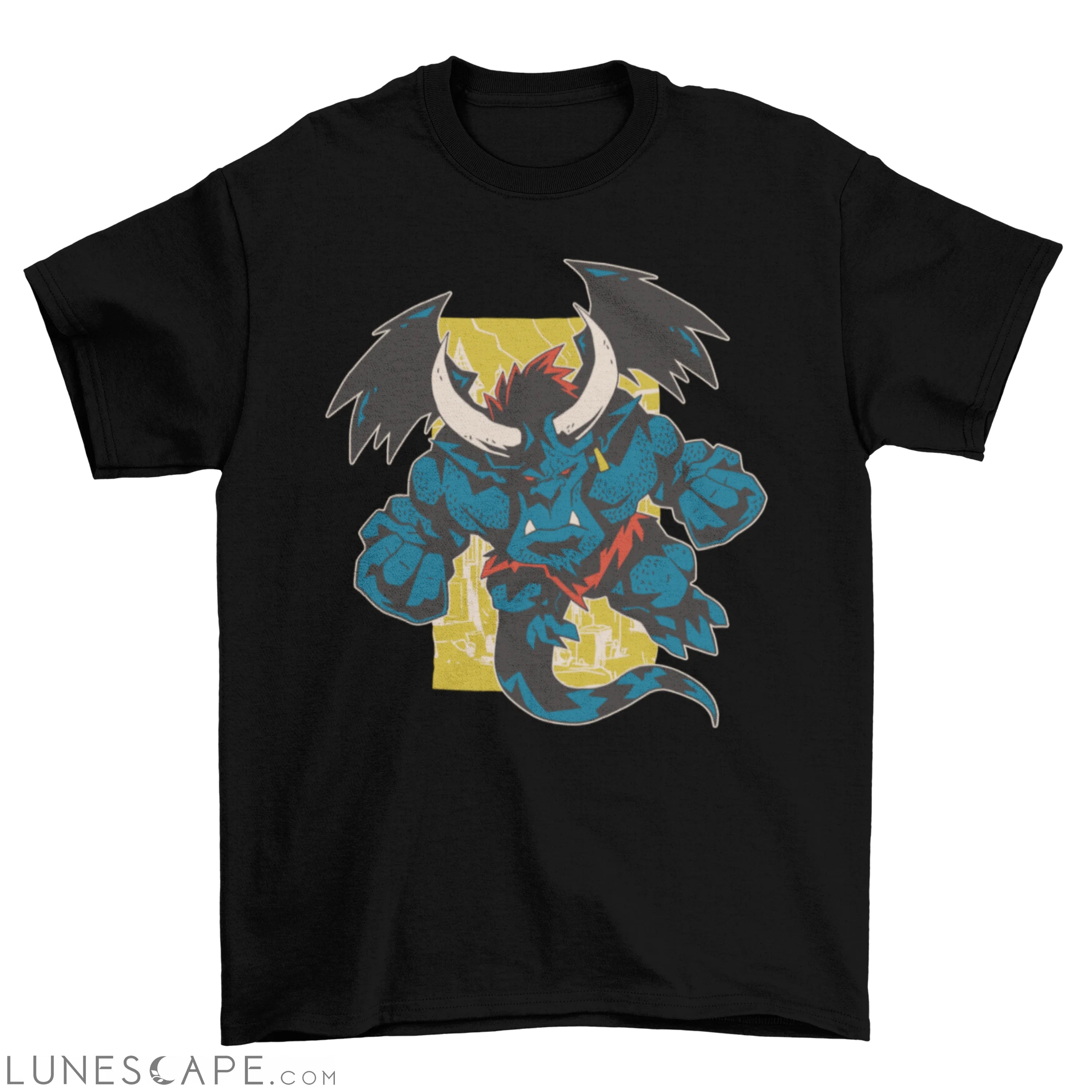Cool gargoyle t-shirt LUNESCAPE