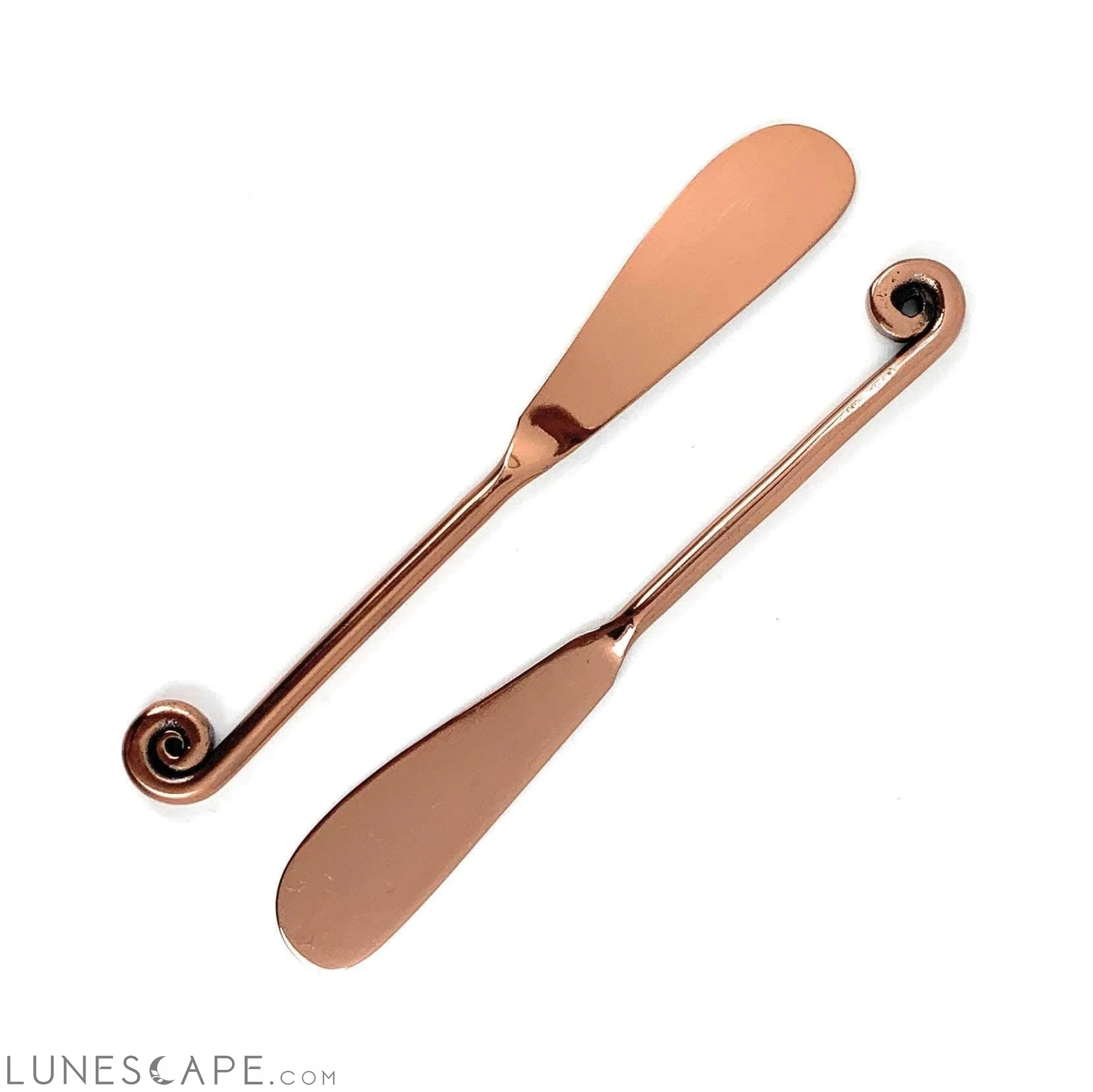 Copper Butter Pate Spread Knife - 6 Piece Set LUNESCAPE