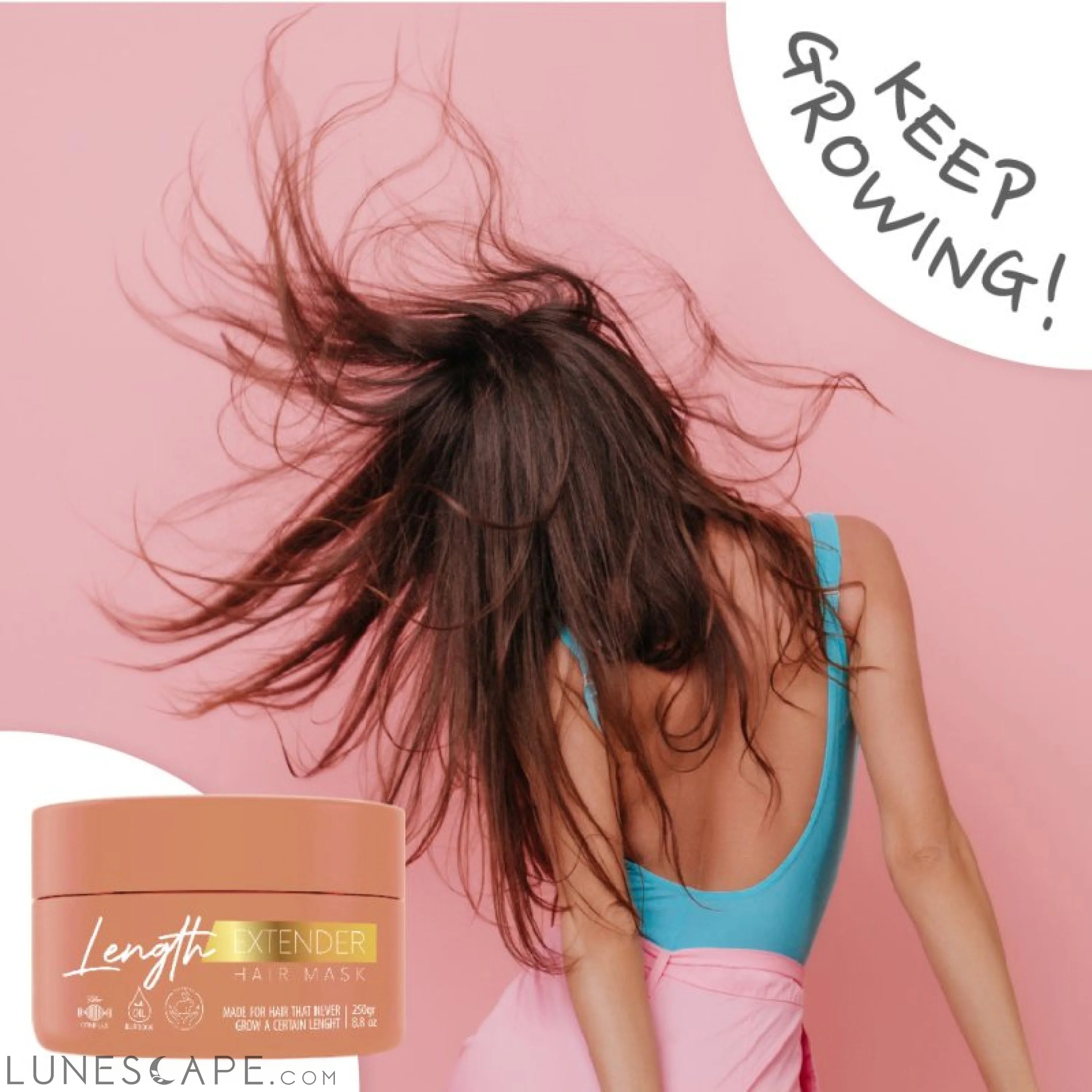 Copy of Length Extender Hair Mask 8.8 oz LUNESCAPE