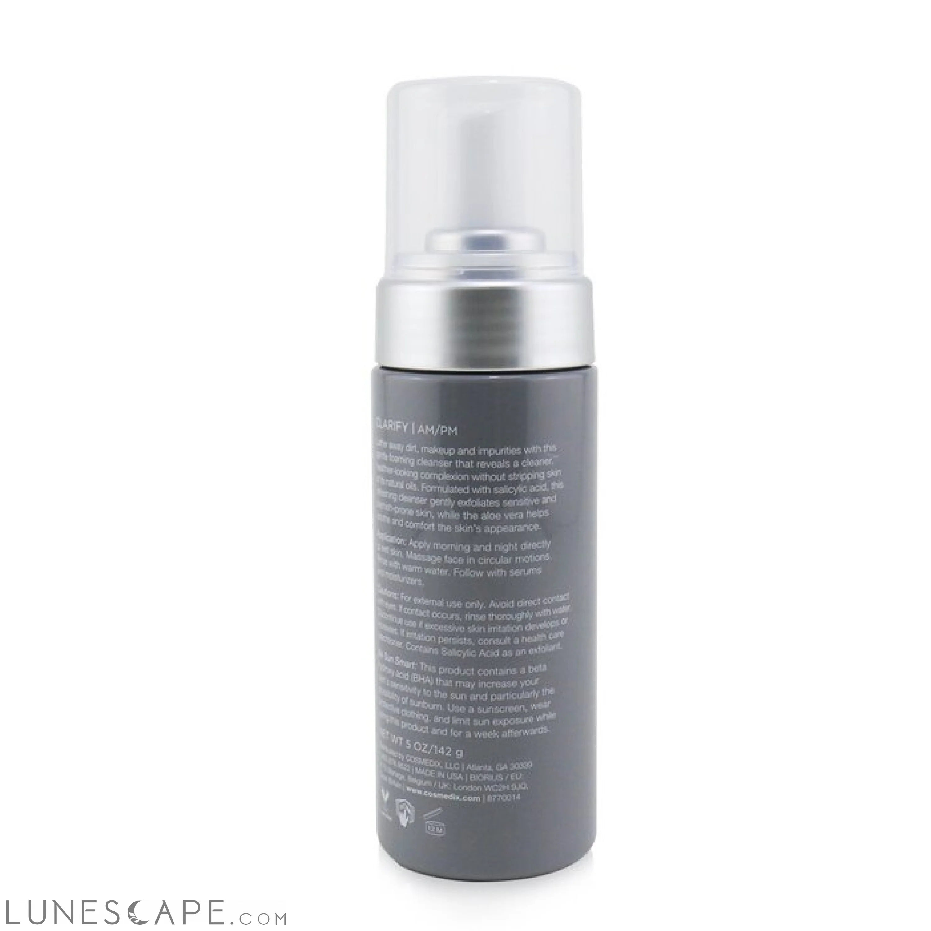 COSMEDIX - Clarify Salicylic Acid Foaming Cleanser LUNESCAPE