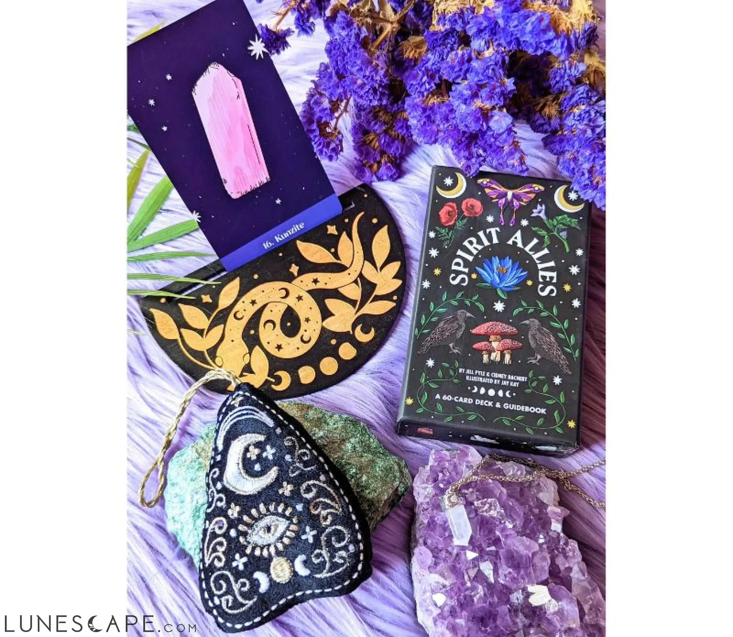 Cosmic Serpent Oracle Card Holder | Goddess Provisions LUNESCAPE