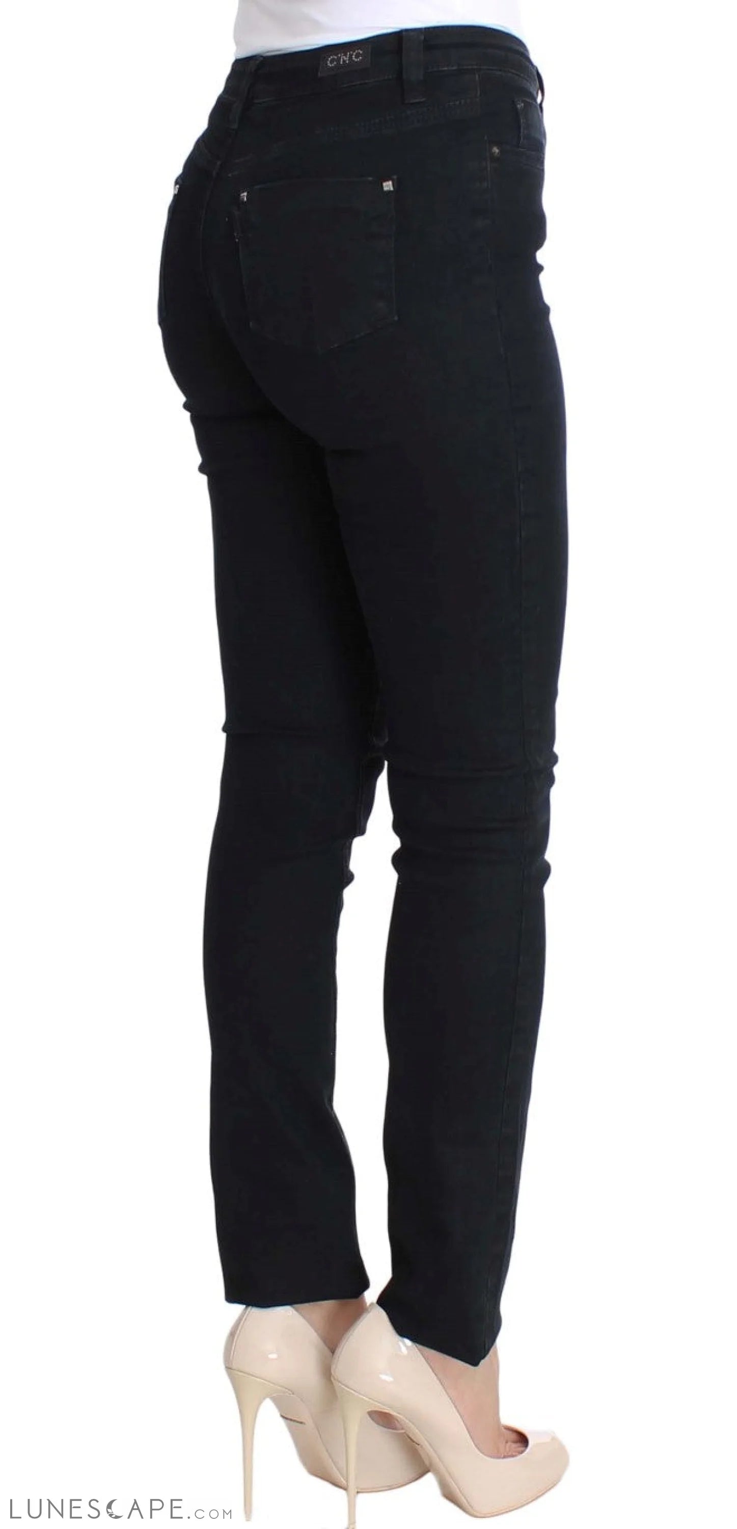 Costume National Chic Slim Fit Skinny Designer Jeans LUNESCAPE