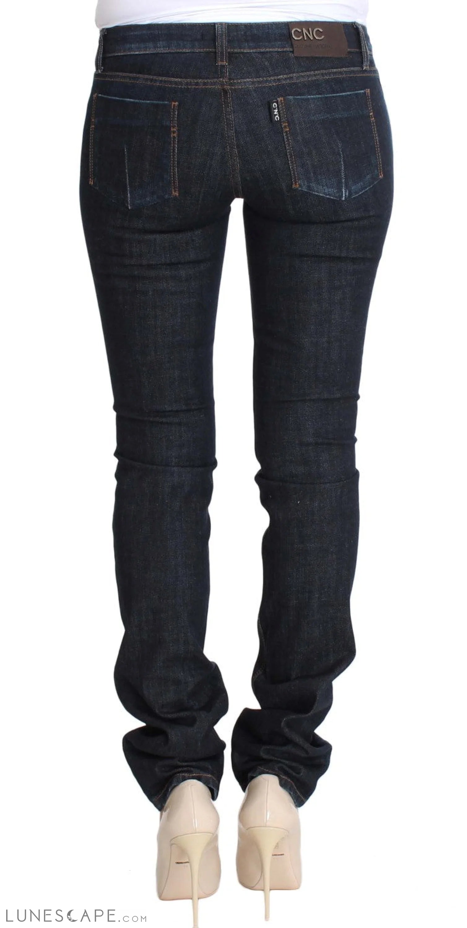 Costume National Chic Slim Fit Skinny Designer Jeans LUNESCAPE