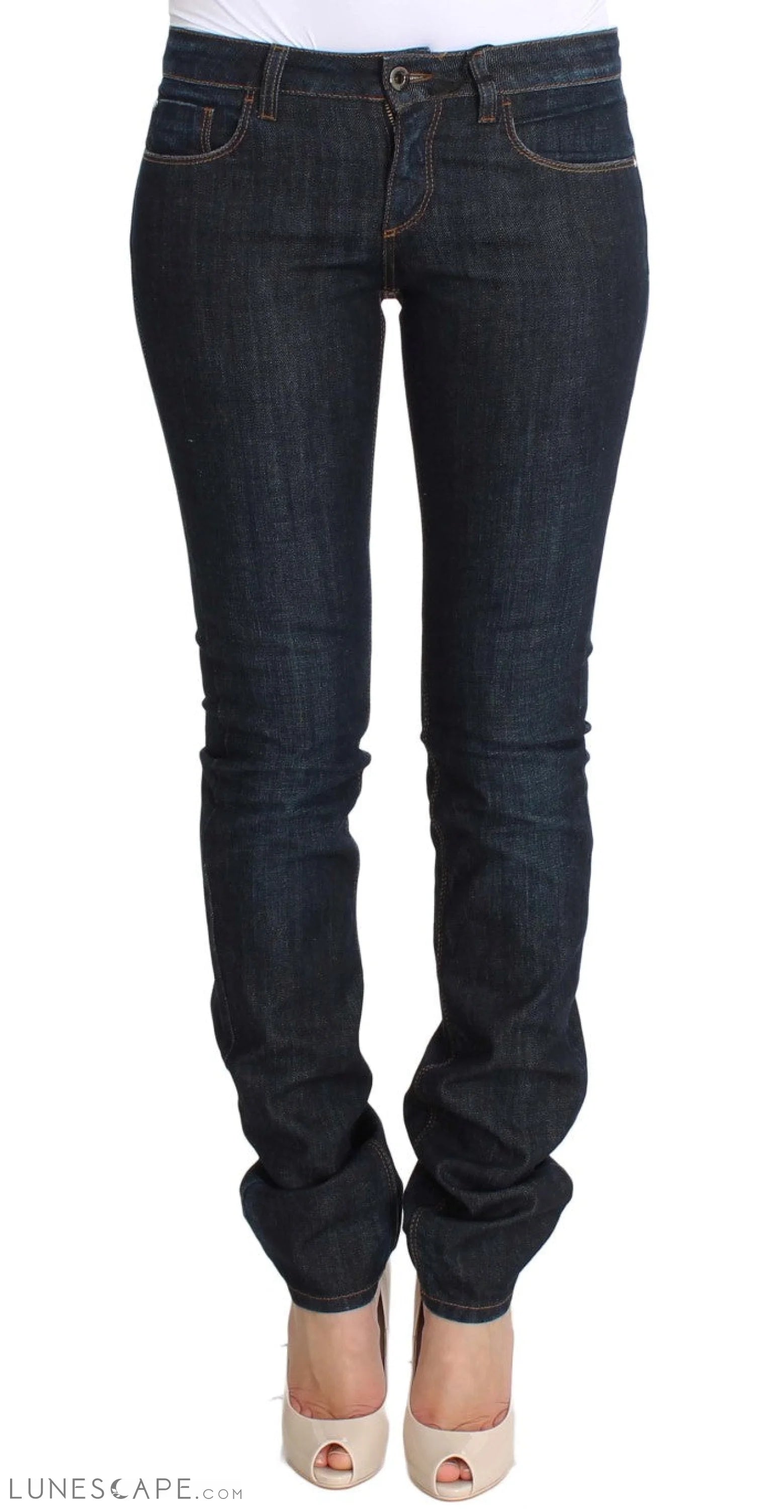 Costume National Chic Slim Fit Skinny Designer Jeans LUNESCAPE