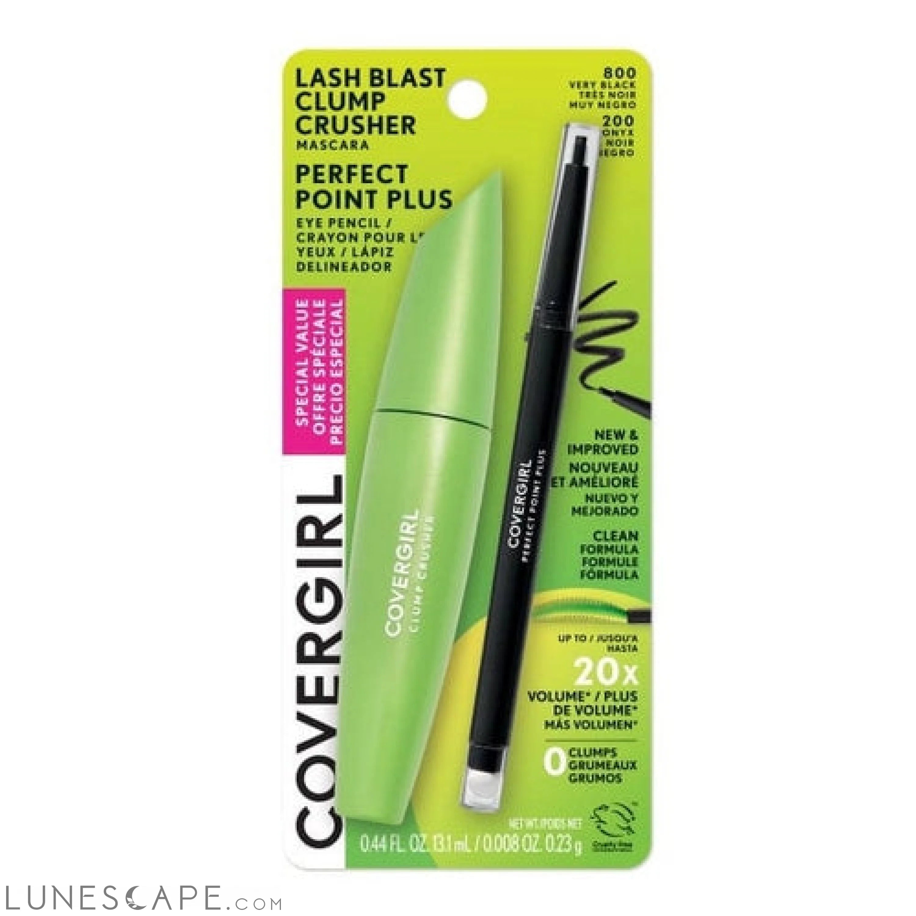 COVERGIRL Mascara & Eye Pencil (Special Value) LUNESCAPE