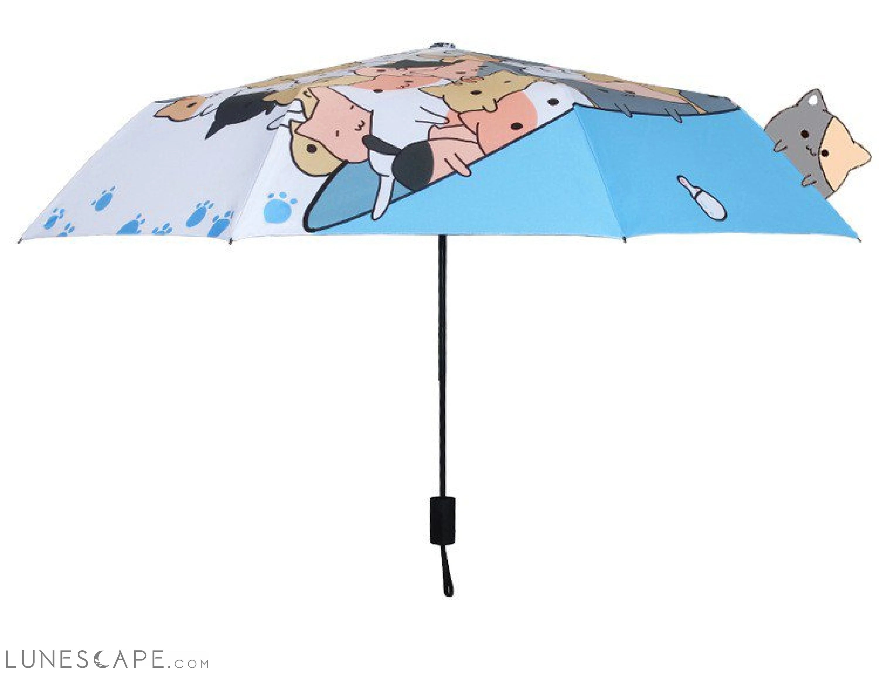 Creative Cartoon Cat Cute Sunny Painting Umbrella LUNESCAPE