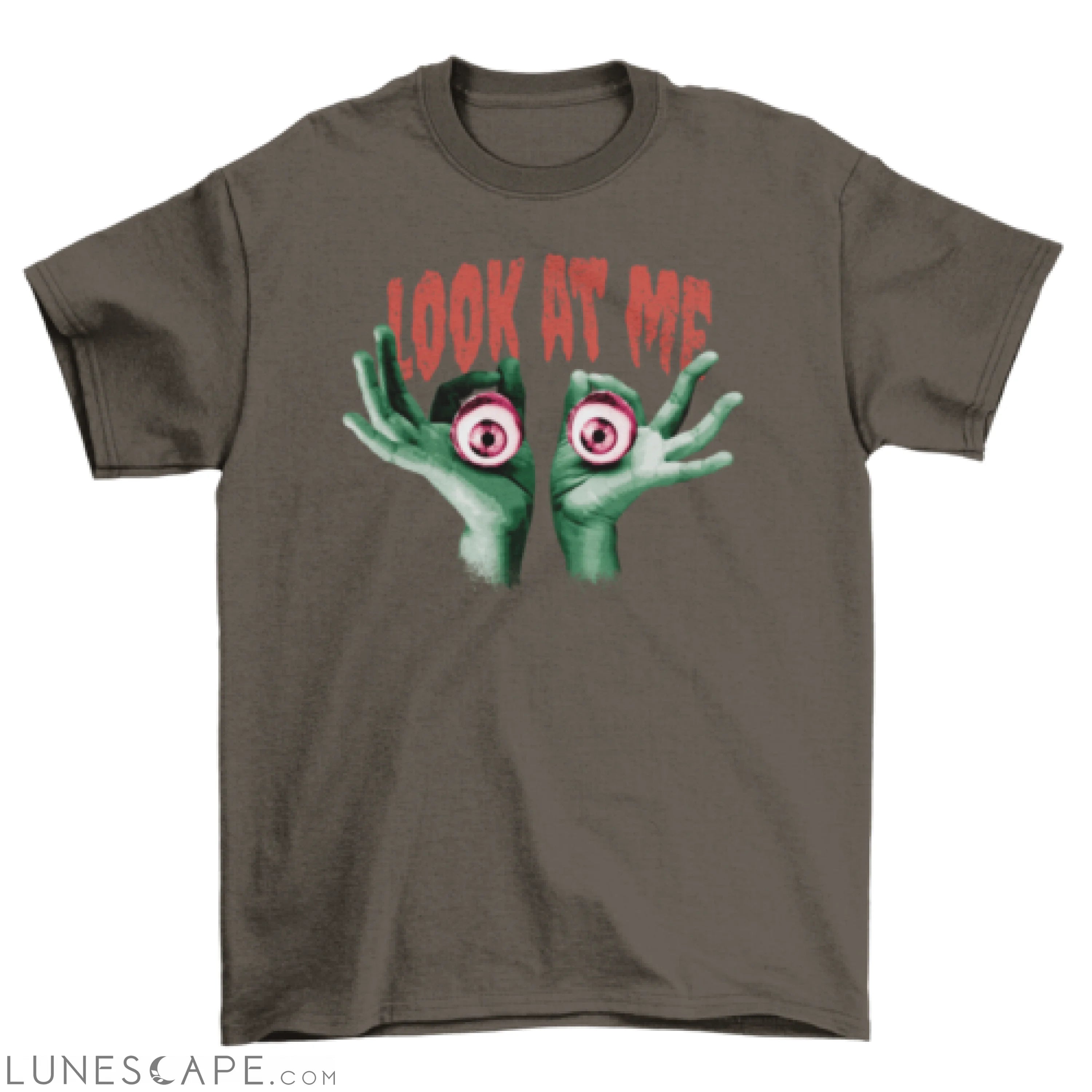 Creepy hands with eyes t-shirt LUNESCAPE