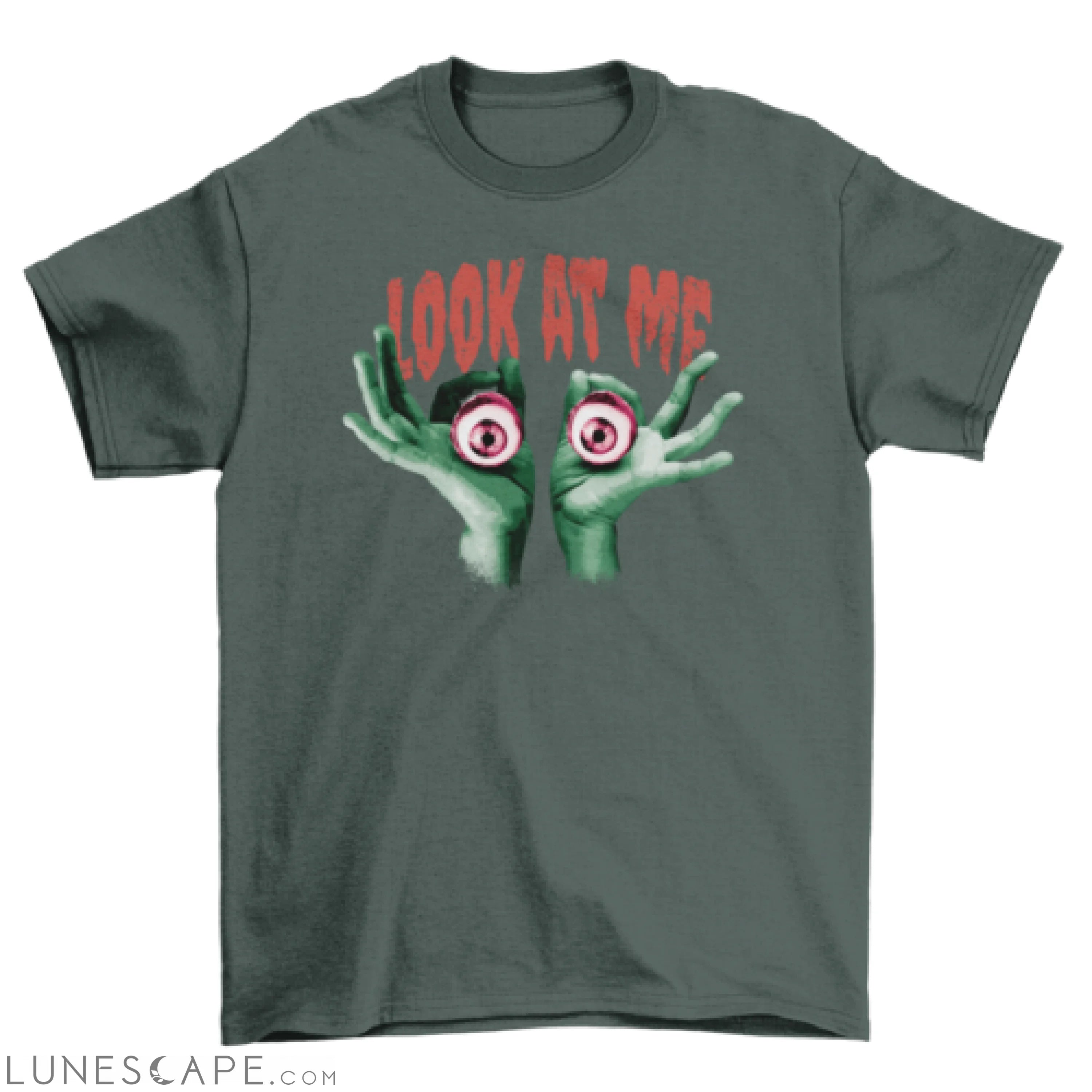 Creepy hands with eyes t-shirt LUNESCAPE