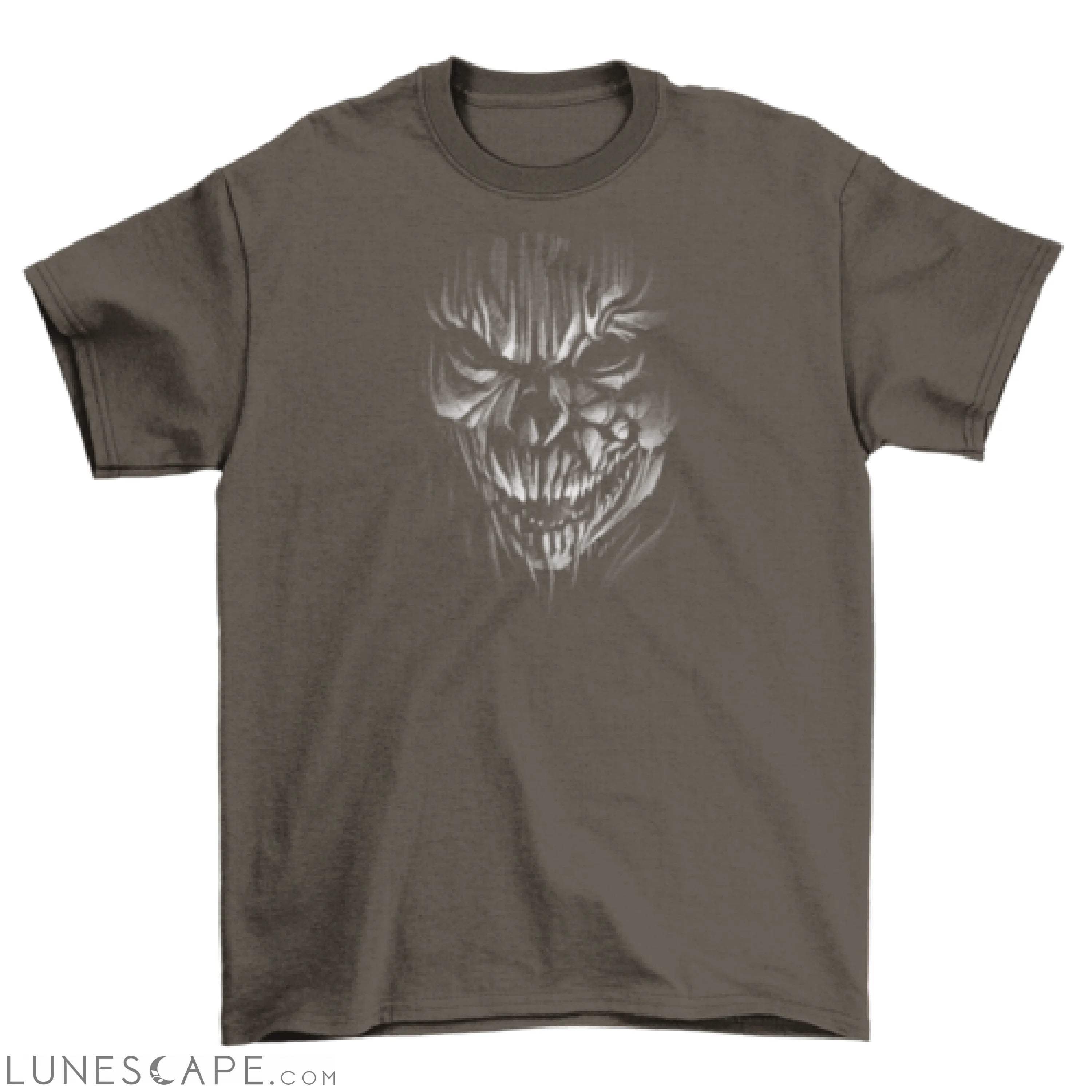 Creepy skull monster t-shirt LUNESCAPE