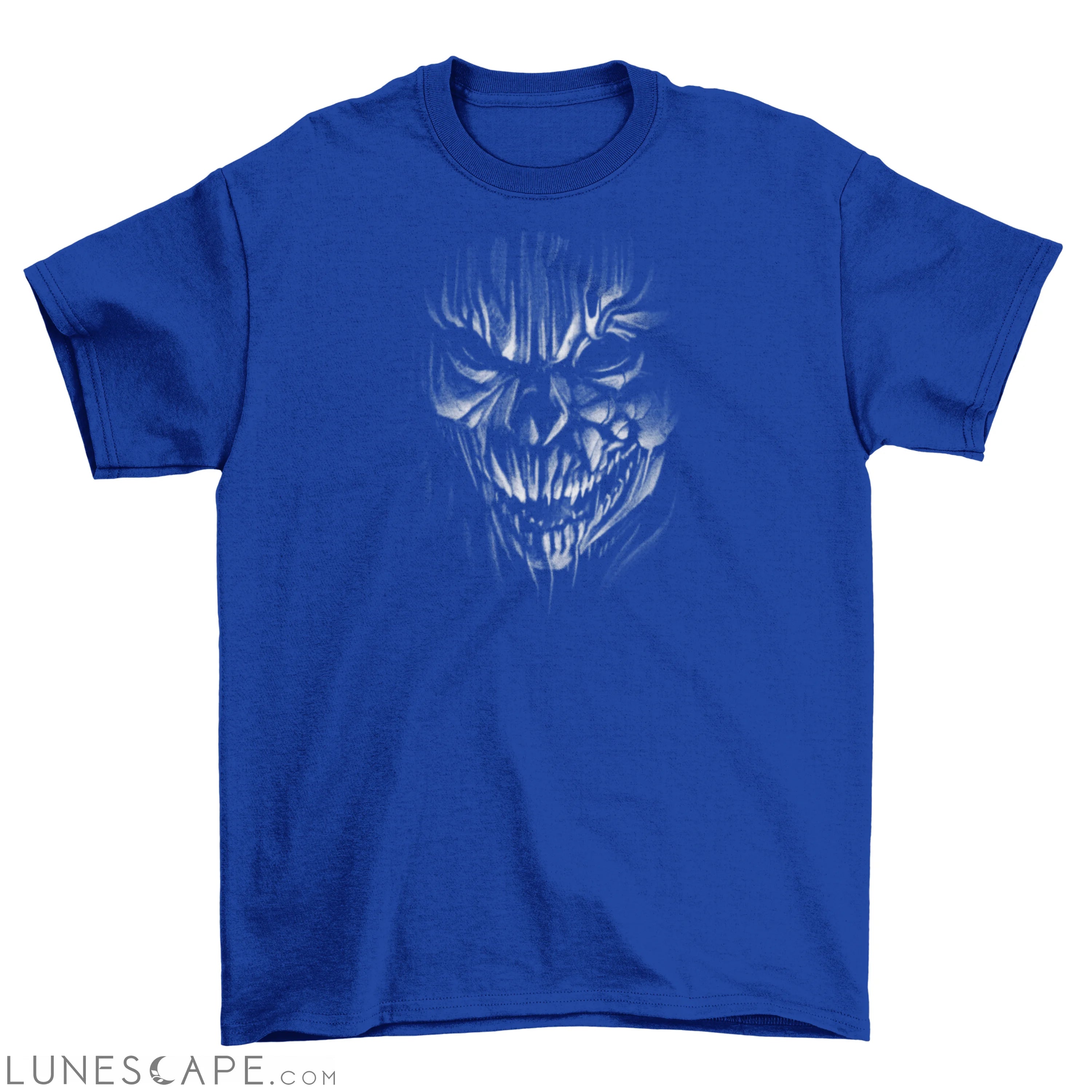 Creepy skull monster t-shirt LUNESCAPE
