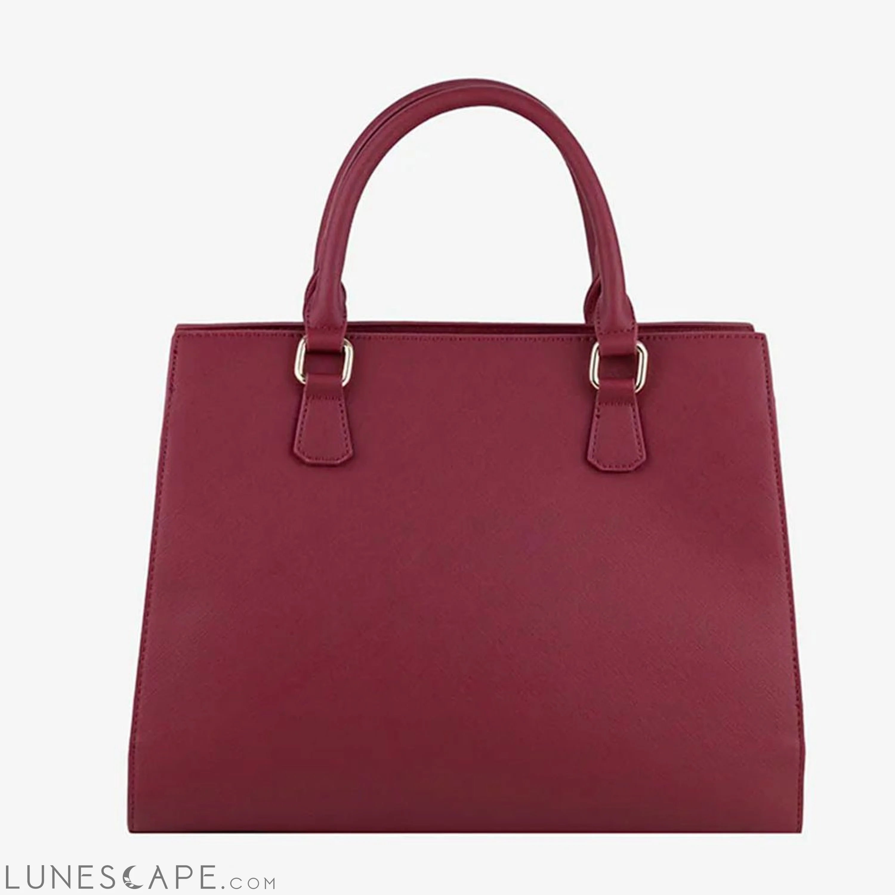 CRISTINAEFFE Red Artificial Leather Shoulder Bag LUNESCAPE