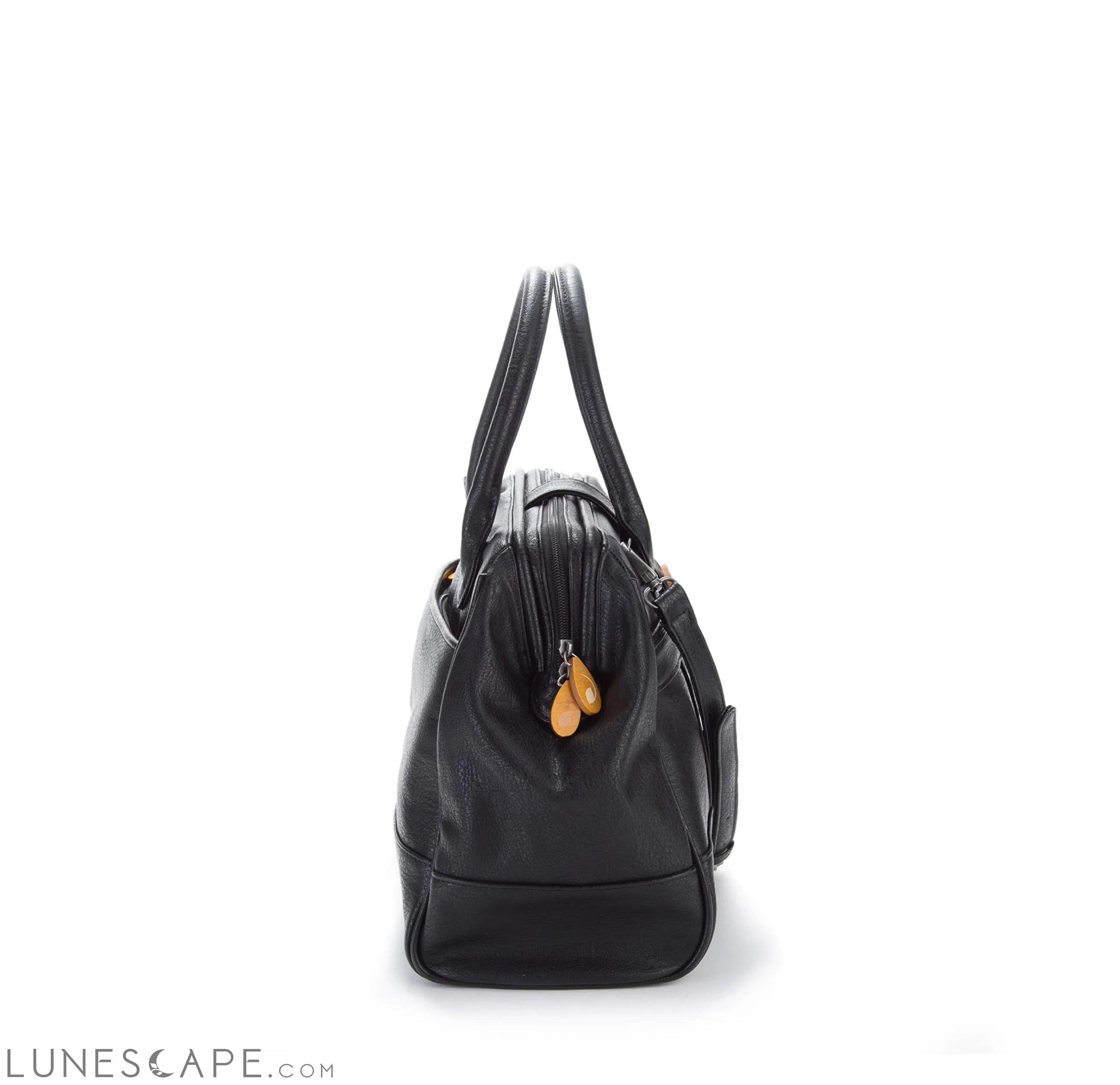 Crossbody Doctor's Bag - Black LUNESCAPE