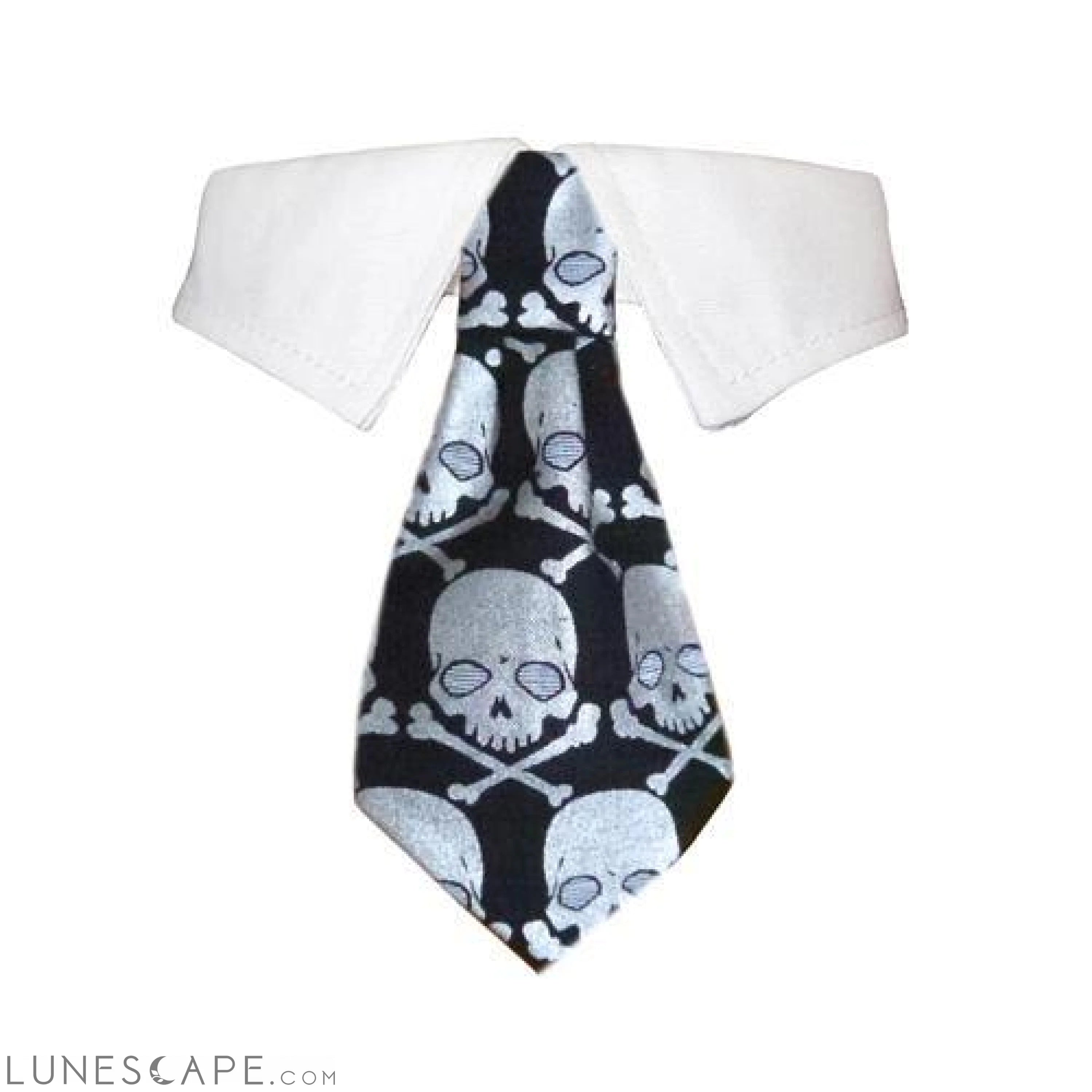 Crossbones Shirt Collar for Pets LUNESCAPE