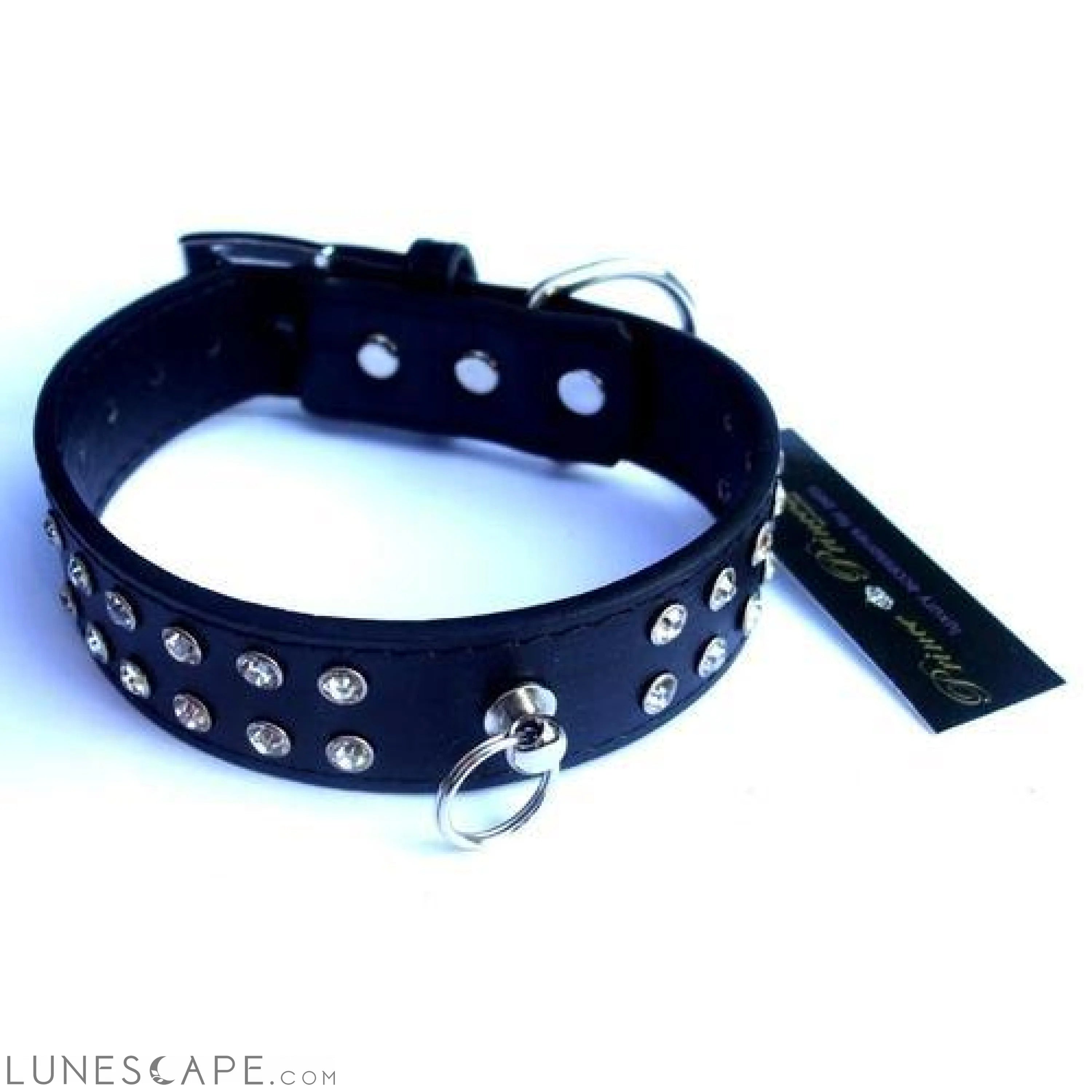 Crystal Encrusted Dog Collars 10-20" LUNESCAPE