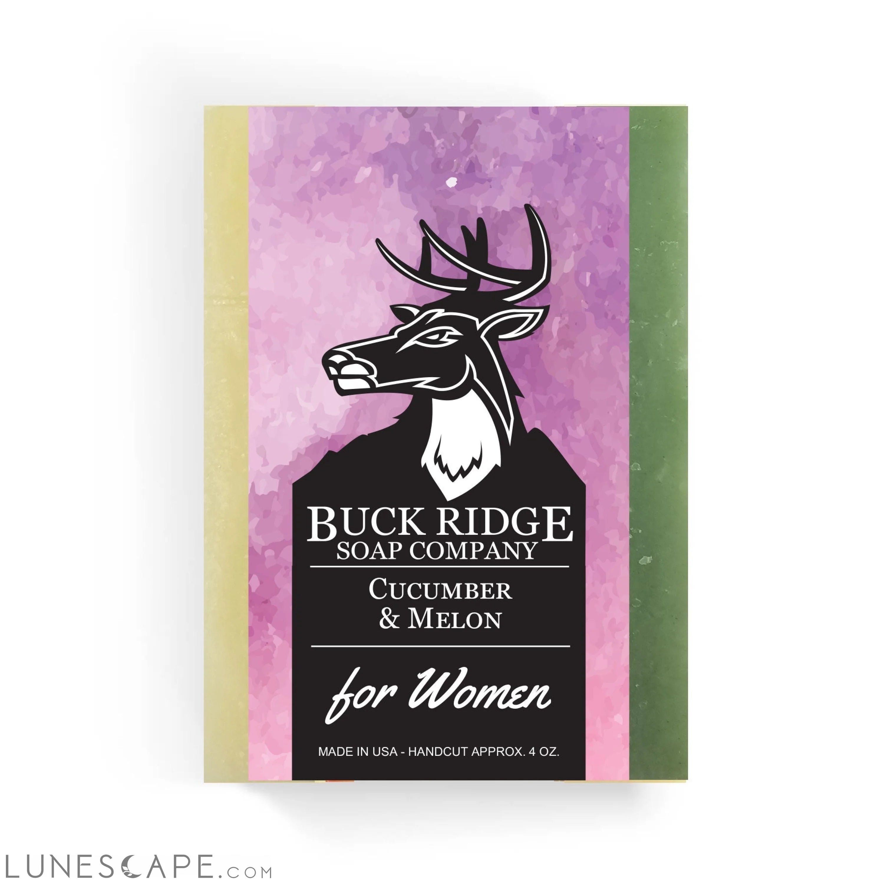 Cucumber and Melon Handmade Soap LUNESCAPE