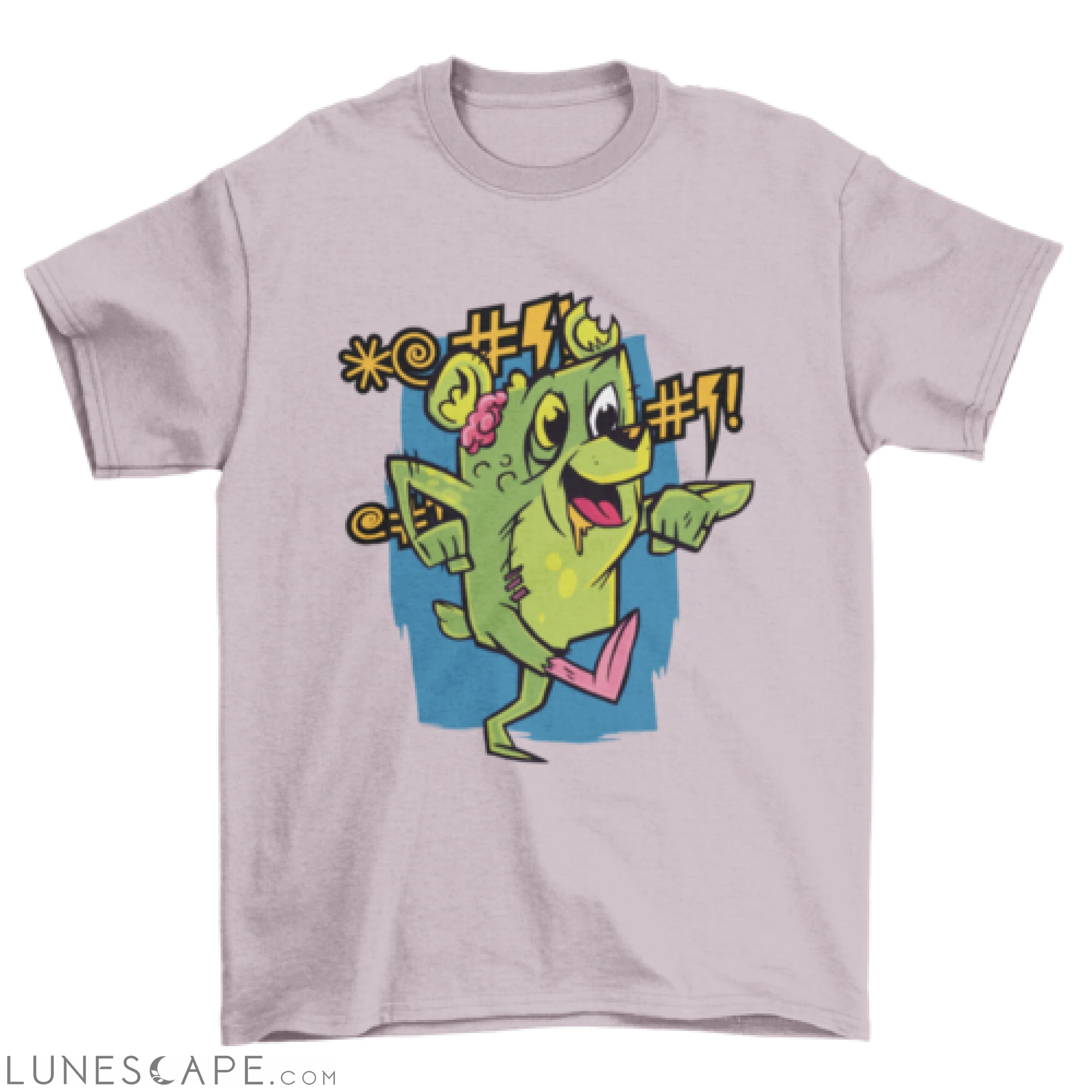 Cursing Zombie Teddy Bear T-shirt LUNESCAPE