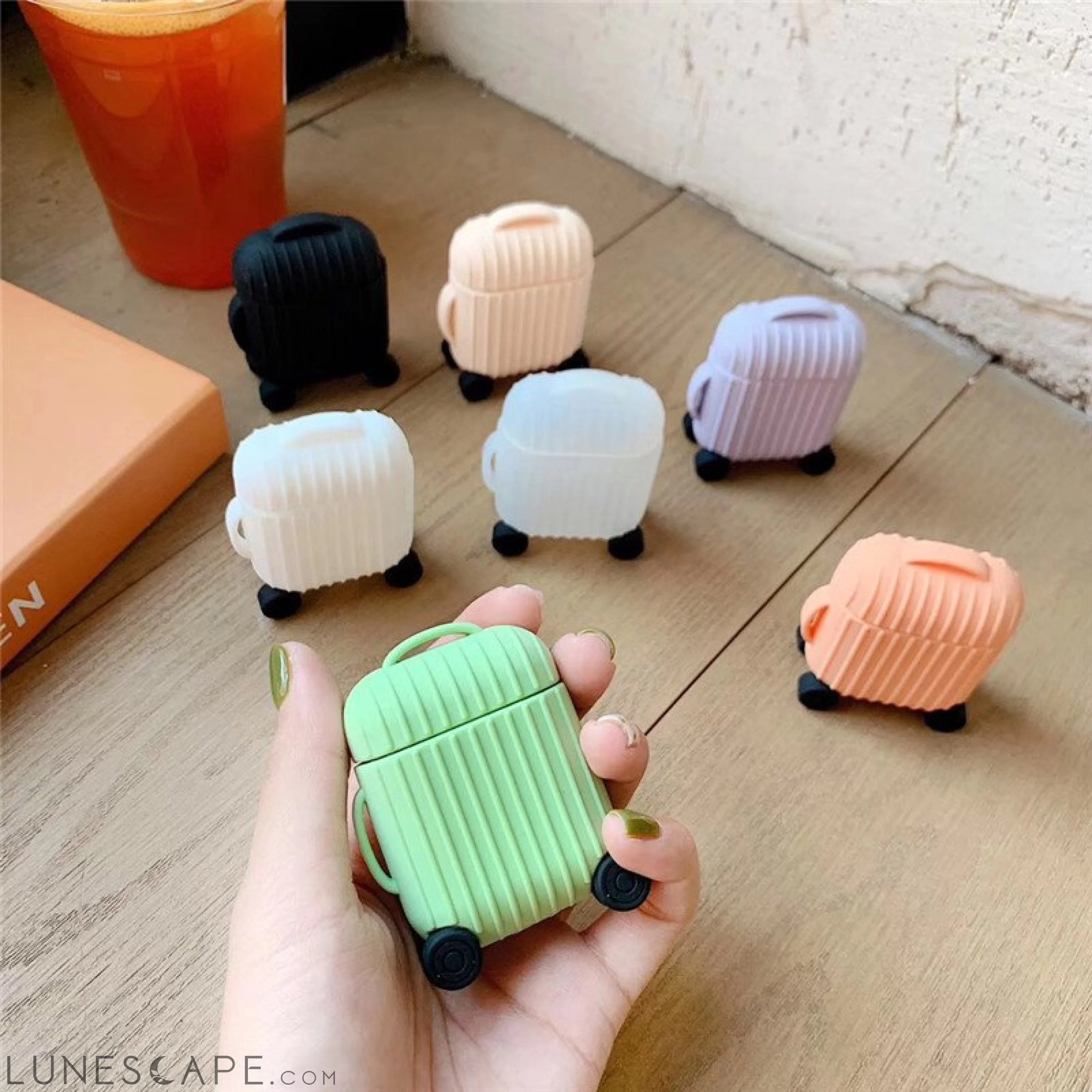 Cute AirPods Suitcase LUNESCAPE