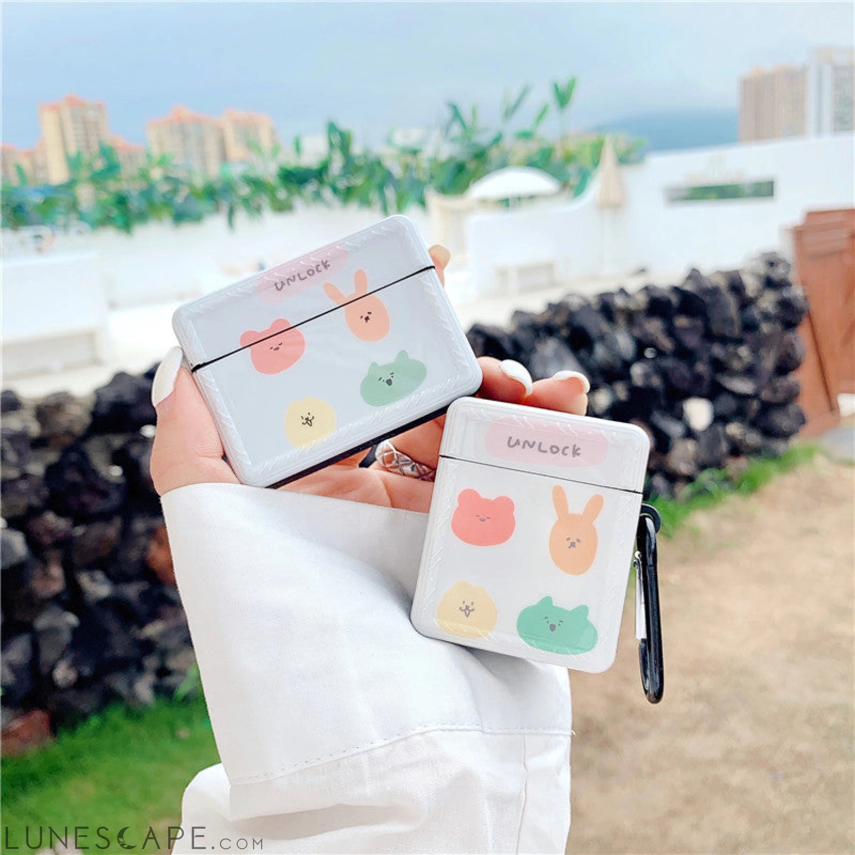 Cute Animal AirPods Pro Headphone Case LUNESCAPE