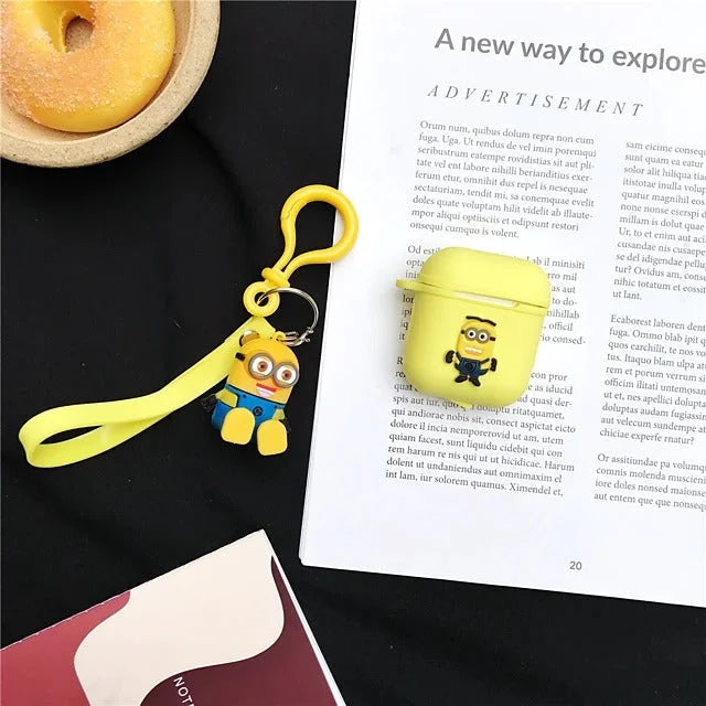 Cute Cartoon AirPods Headphone Case LUNESCAPE