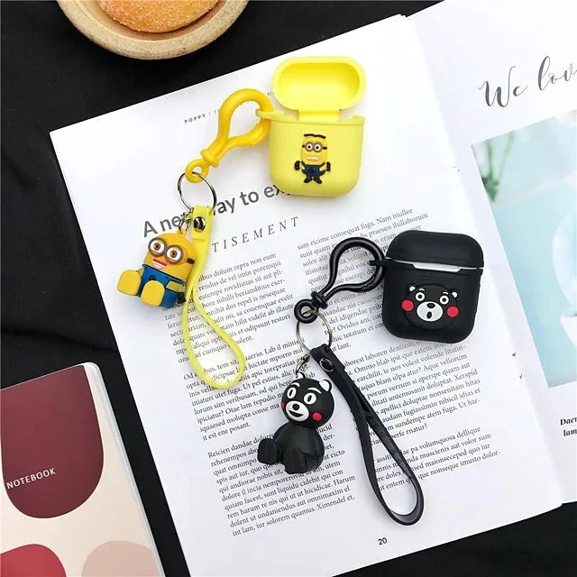Cute Cartoon AirPods Headphone Case LUNESCAPE