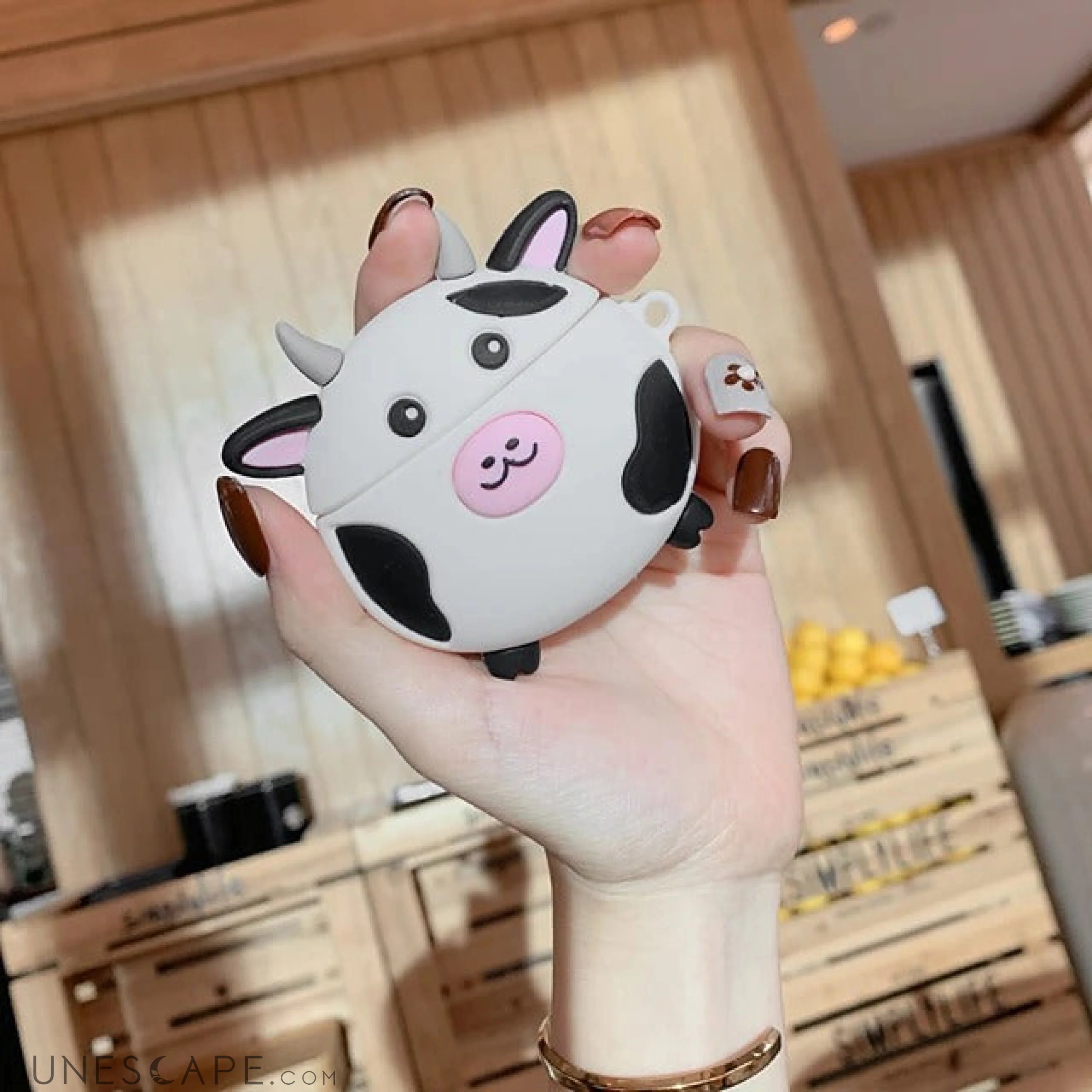 Cute Cartoon Cows AirPods Headphone Case LUNESCAPE