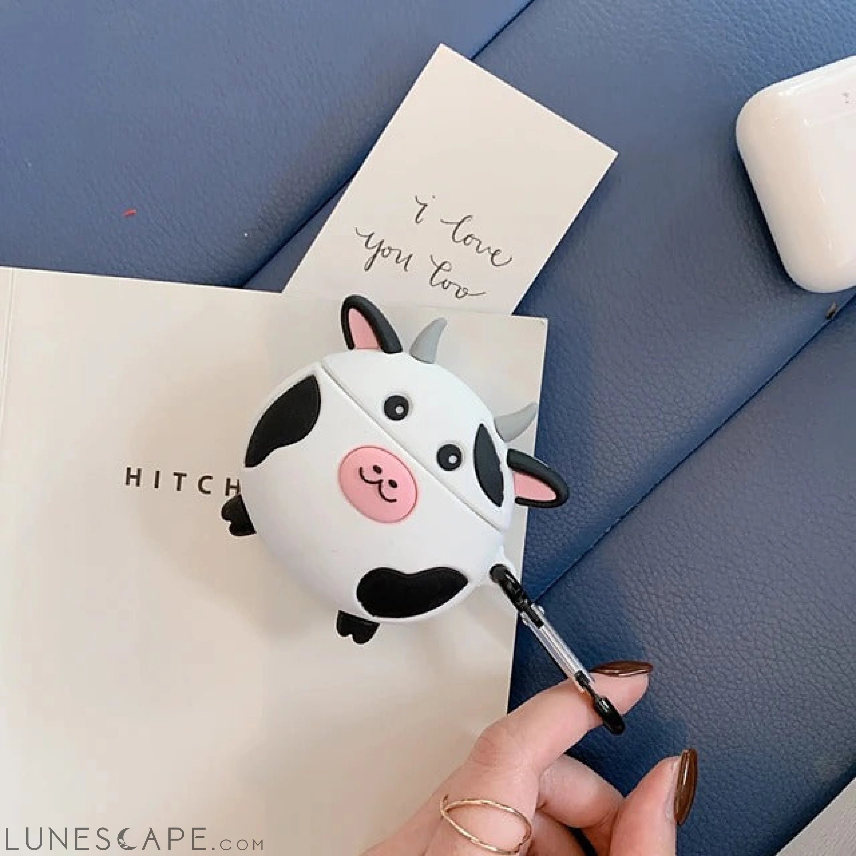 Cute Cartoon Cows AirPods Headphone Case LUNESCAPE