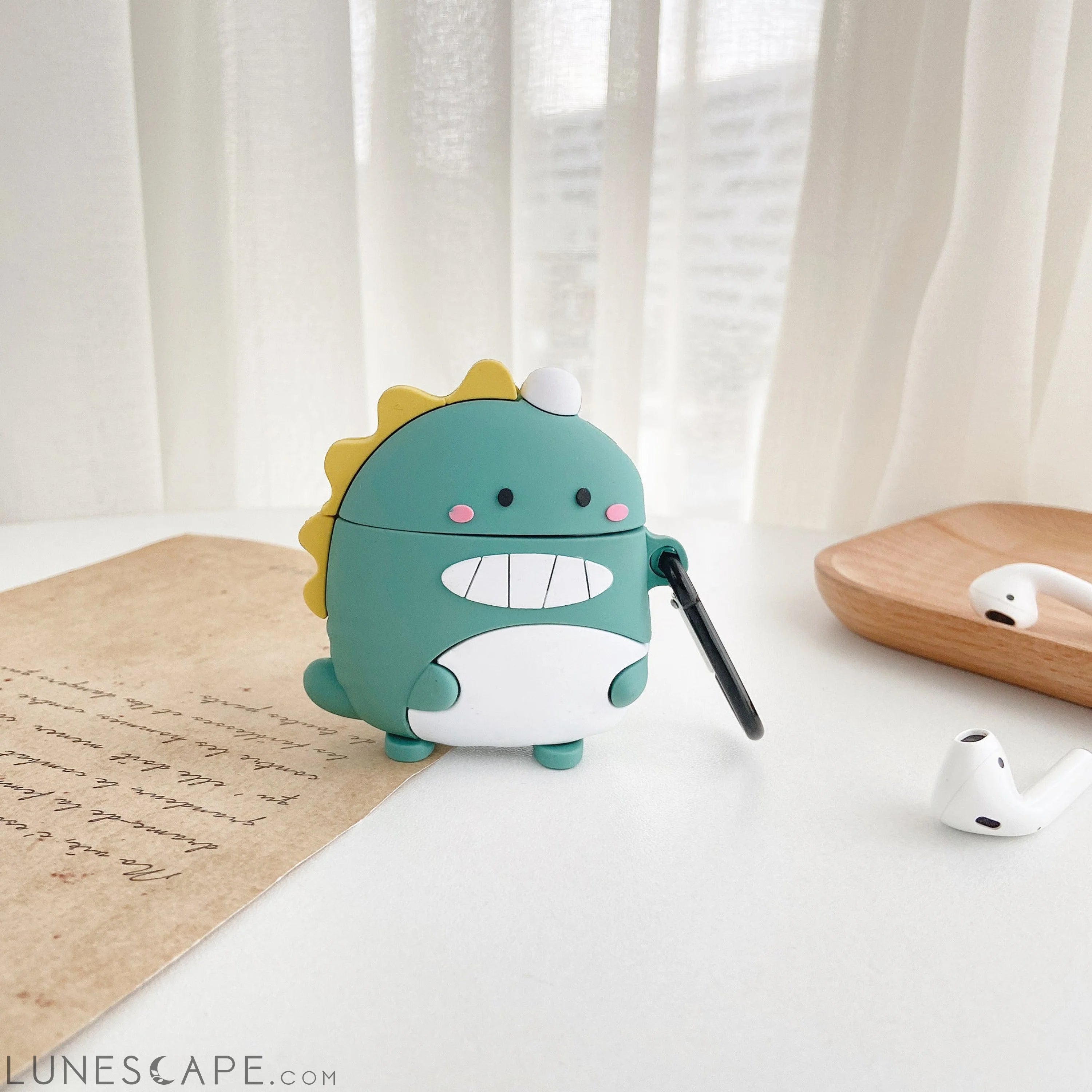 Cute Dinosaur AirPods Pro Headphone Case LUNESCAPE