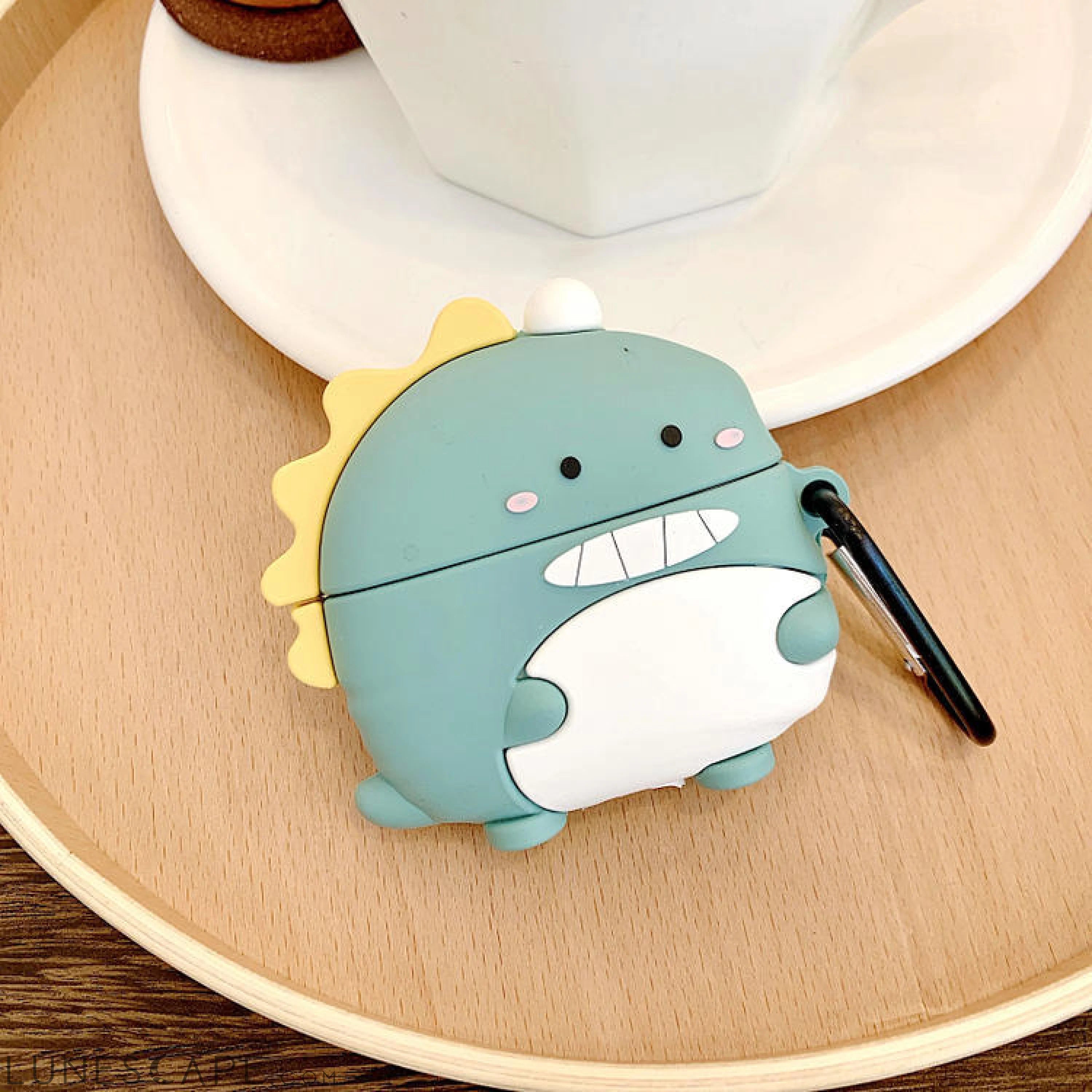 Cute Dinosaur AirPods Pro Headphone Case LUNESCAPE