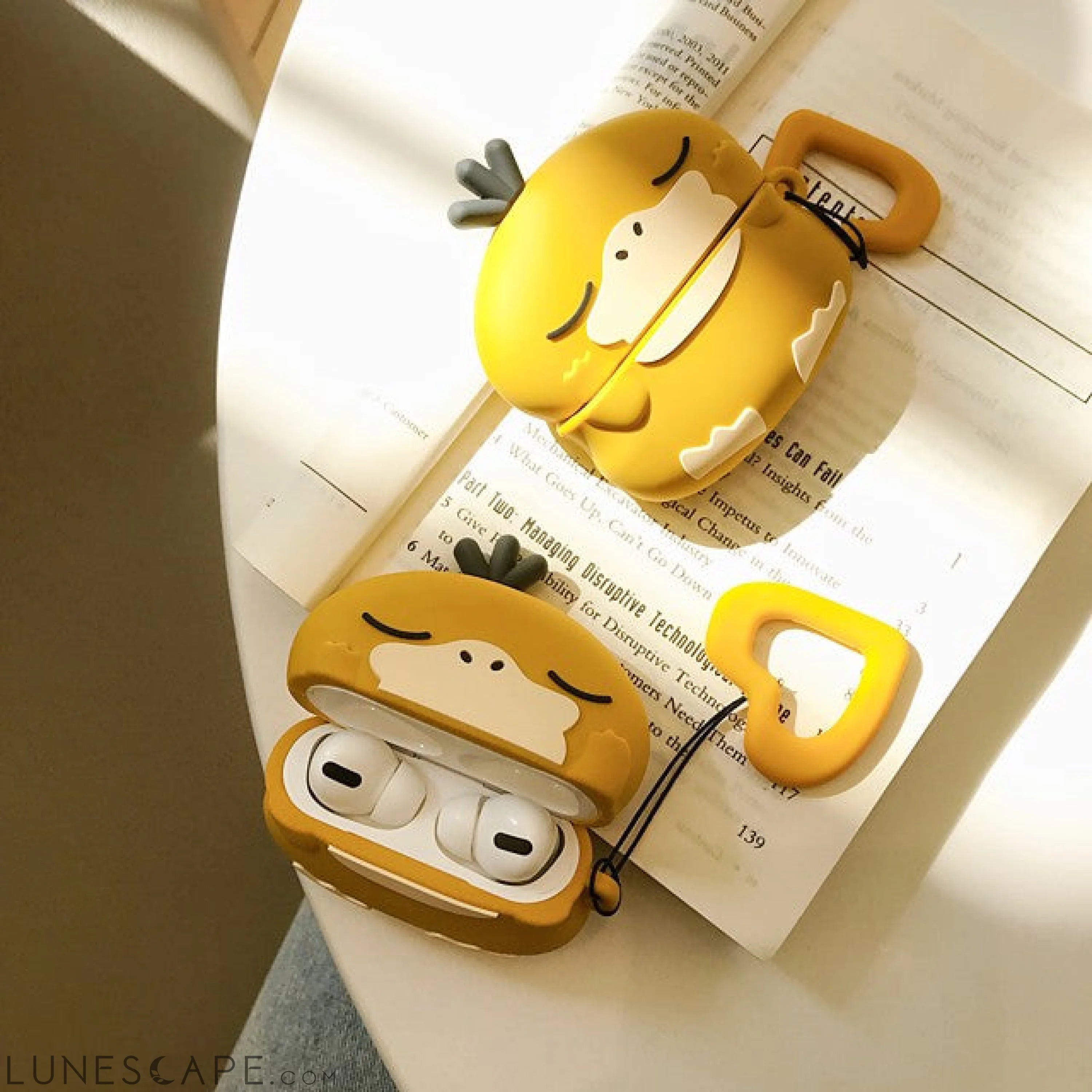 Cute Duck AirPods Pro Headphone Case LUNESCAPE
