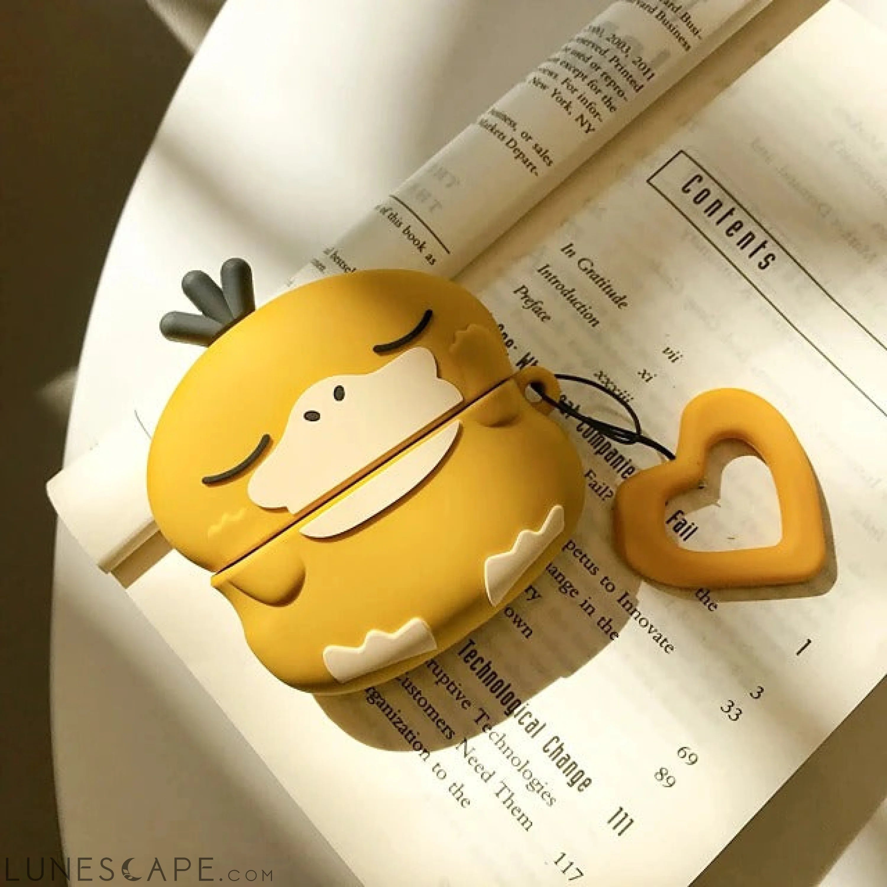 Cute Duck AirPods Pro Headphone Case LUNESCAPE