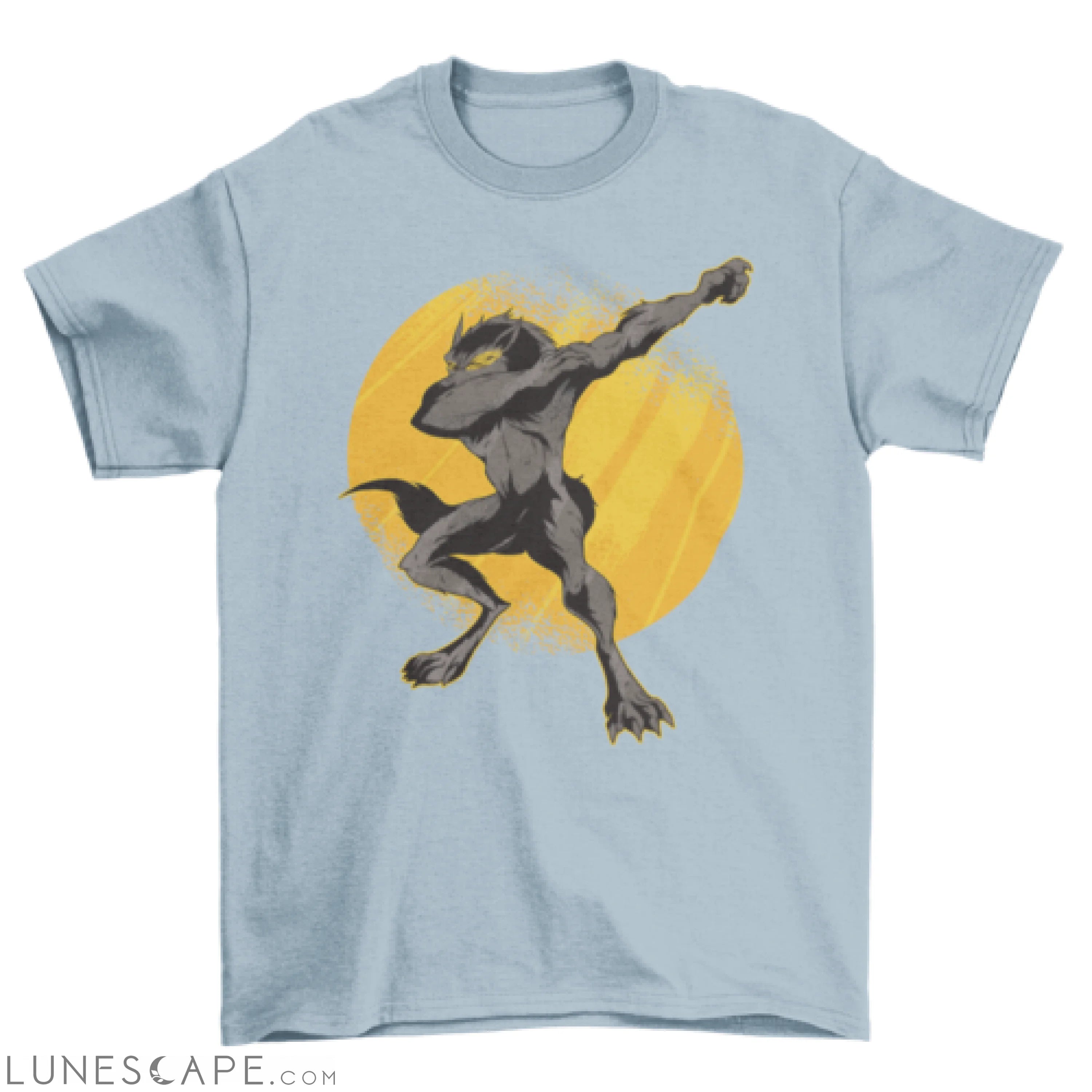 Dabbing Werewolf T-shirt LUNESCAPE