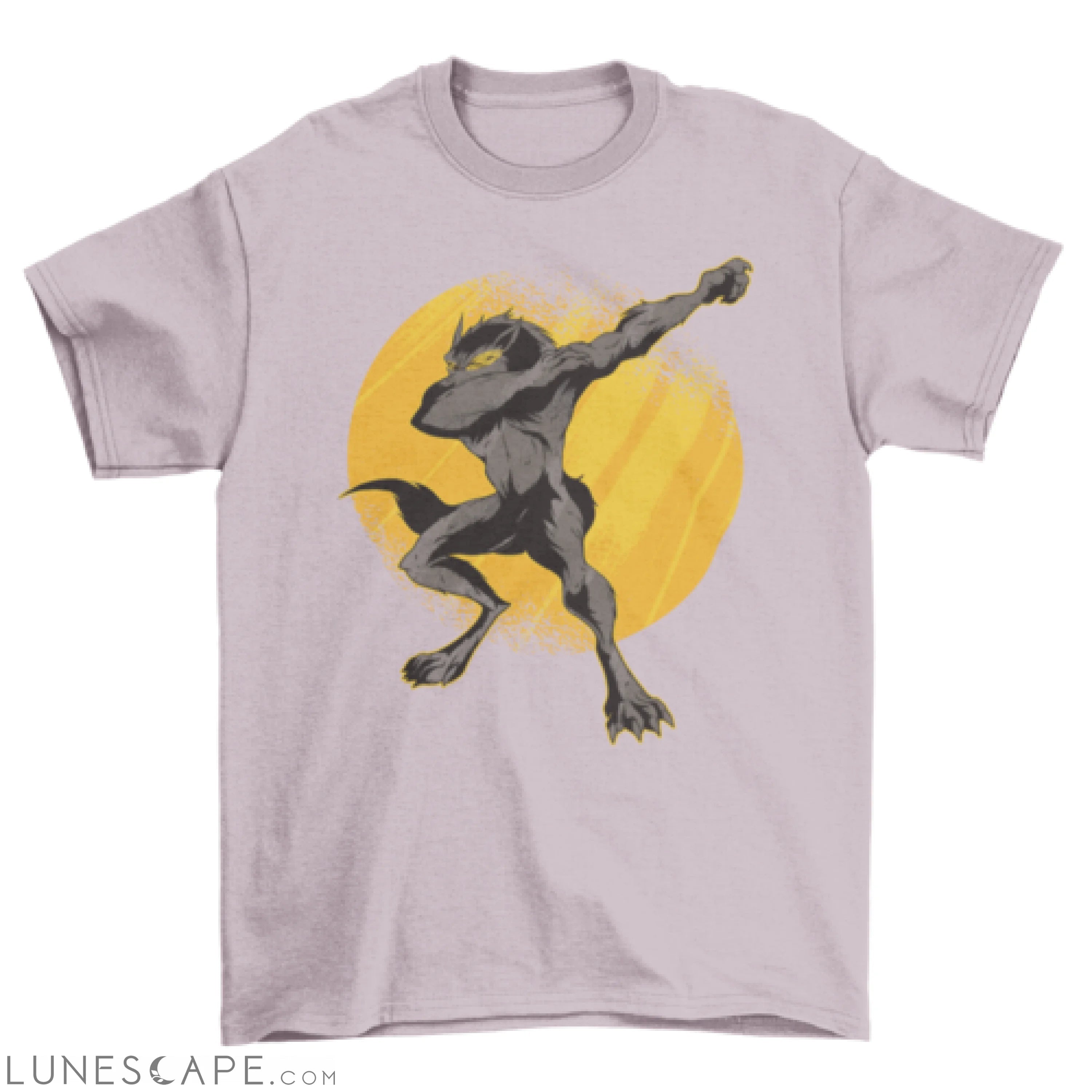Dabbing Werewolf T-shirt LUNESCAPE